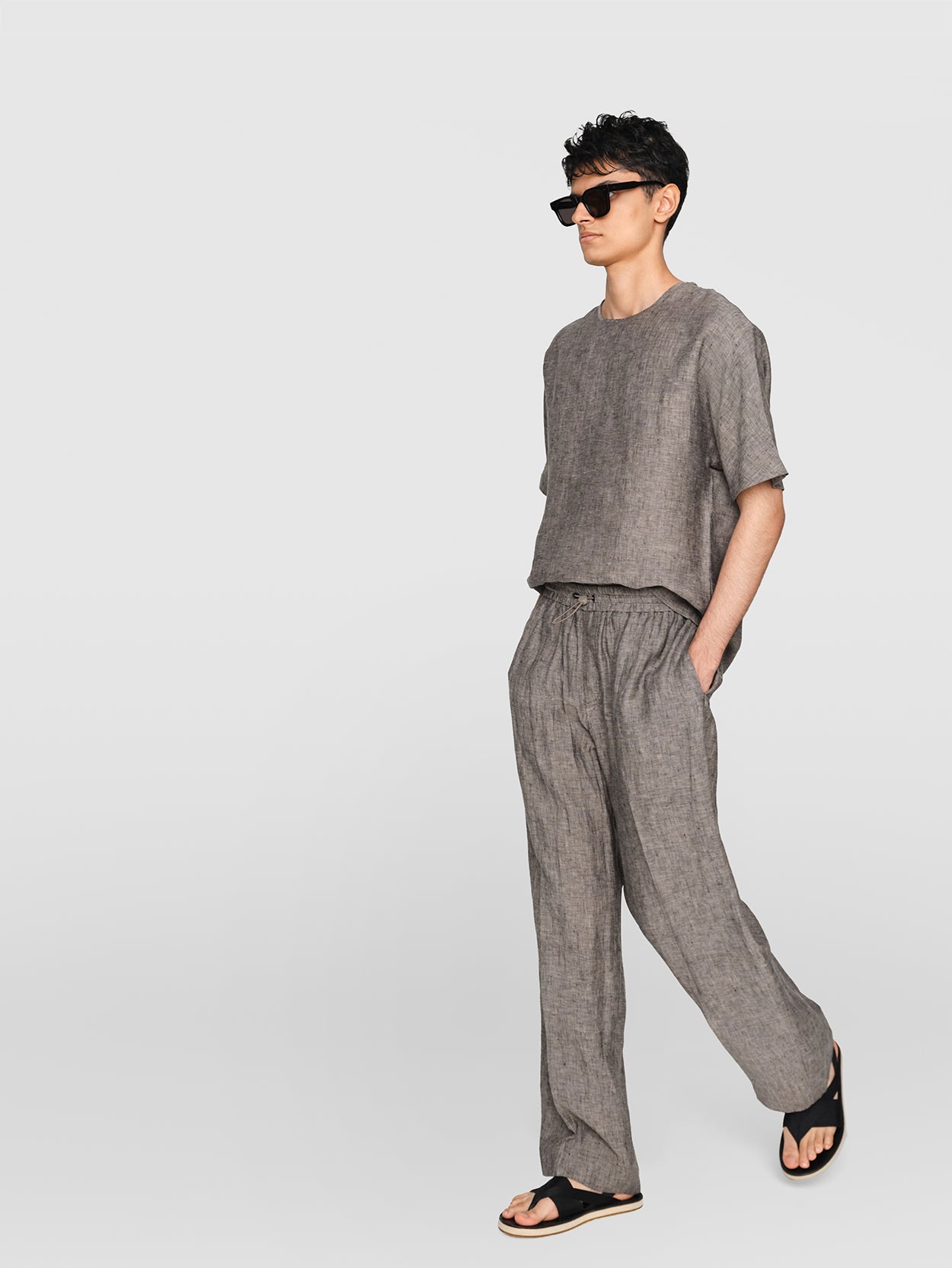 Organic Linen Bastien Pants