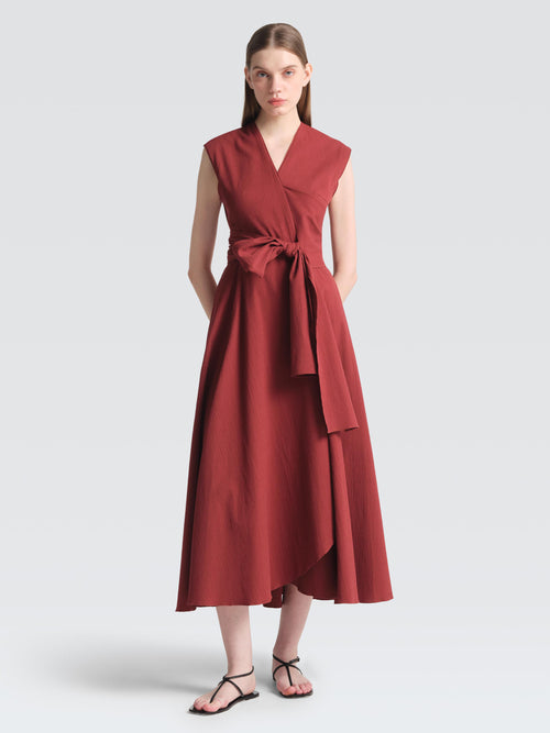 Seersucker Saunder Dress