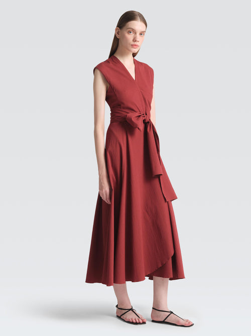 Seersucker Saunder Dress