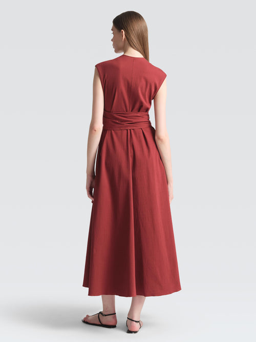 Seersucker Saunder Dress