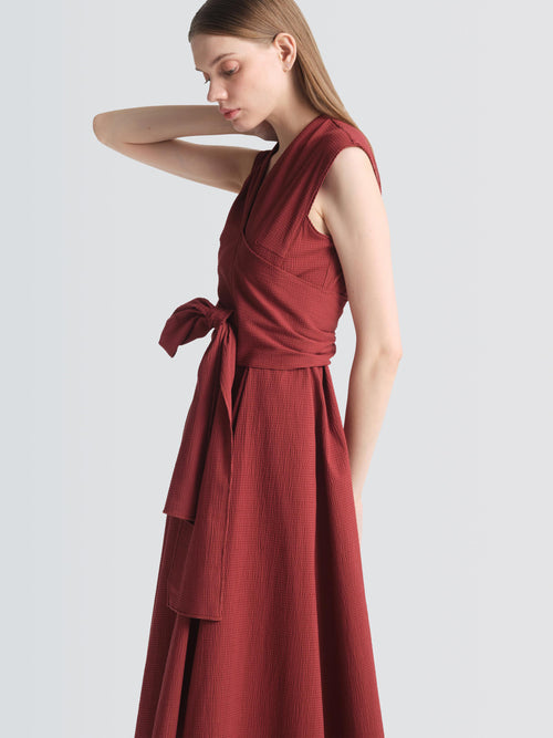 Seersucker Saunder Dress