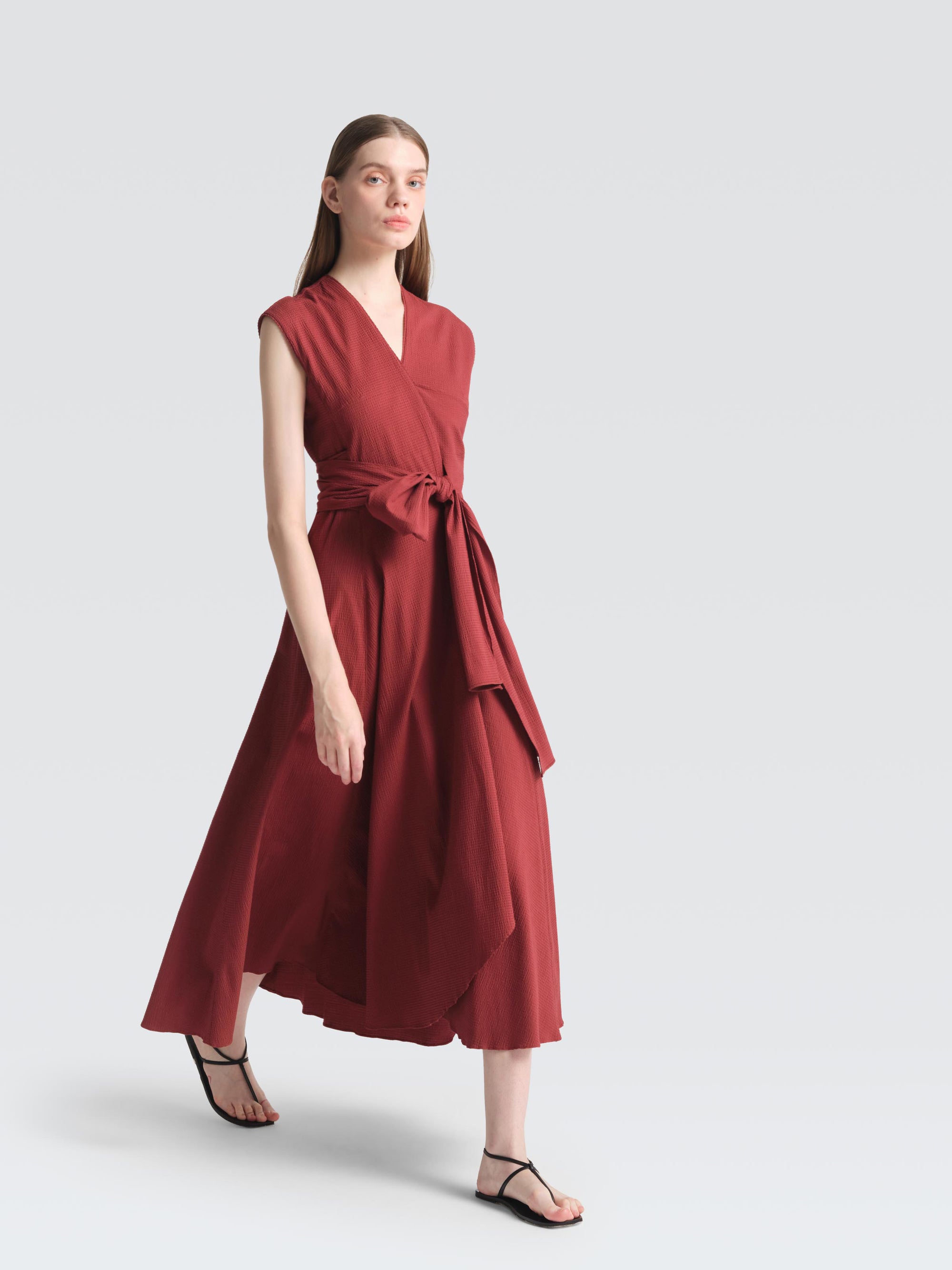 Seersucker Saunder Dress