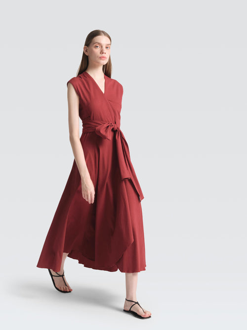 Seersucker Saunder Dress