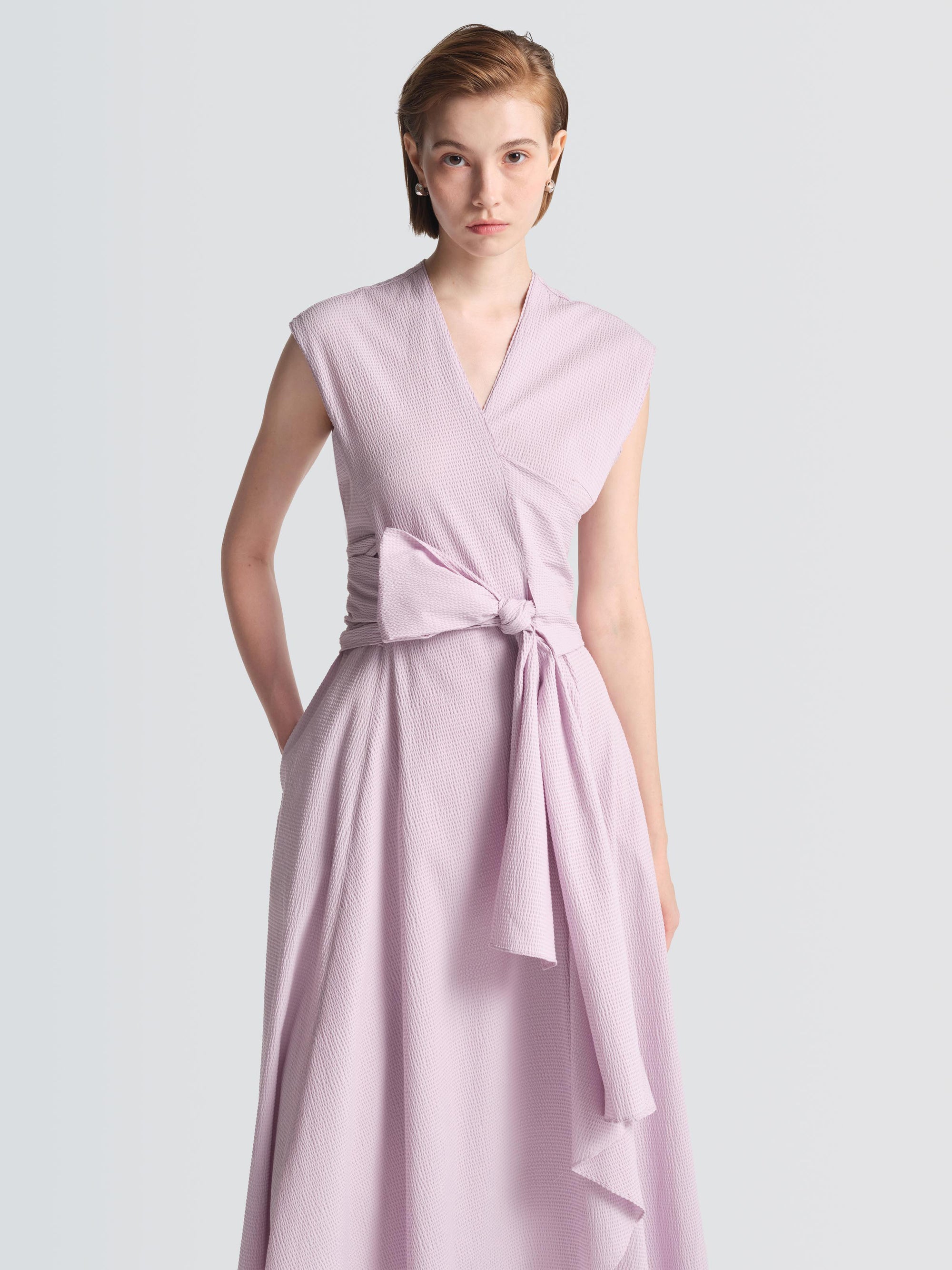 Seersucker Saunder Dress