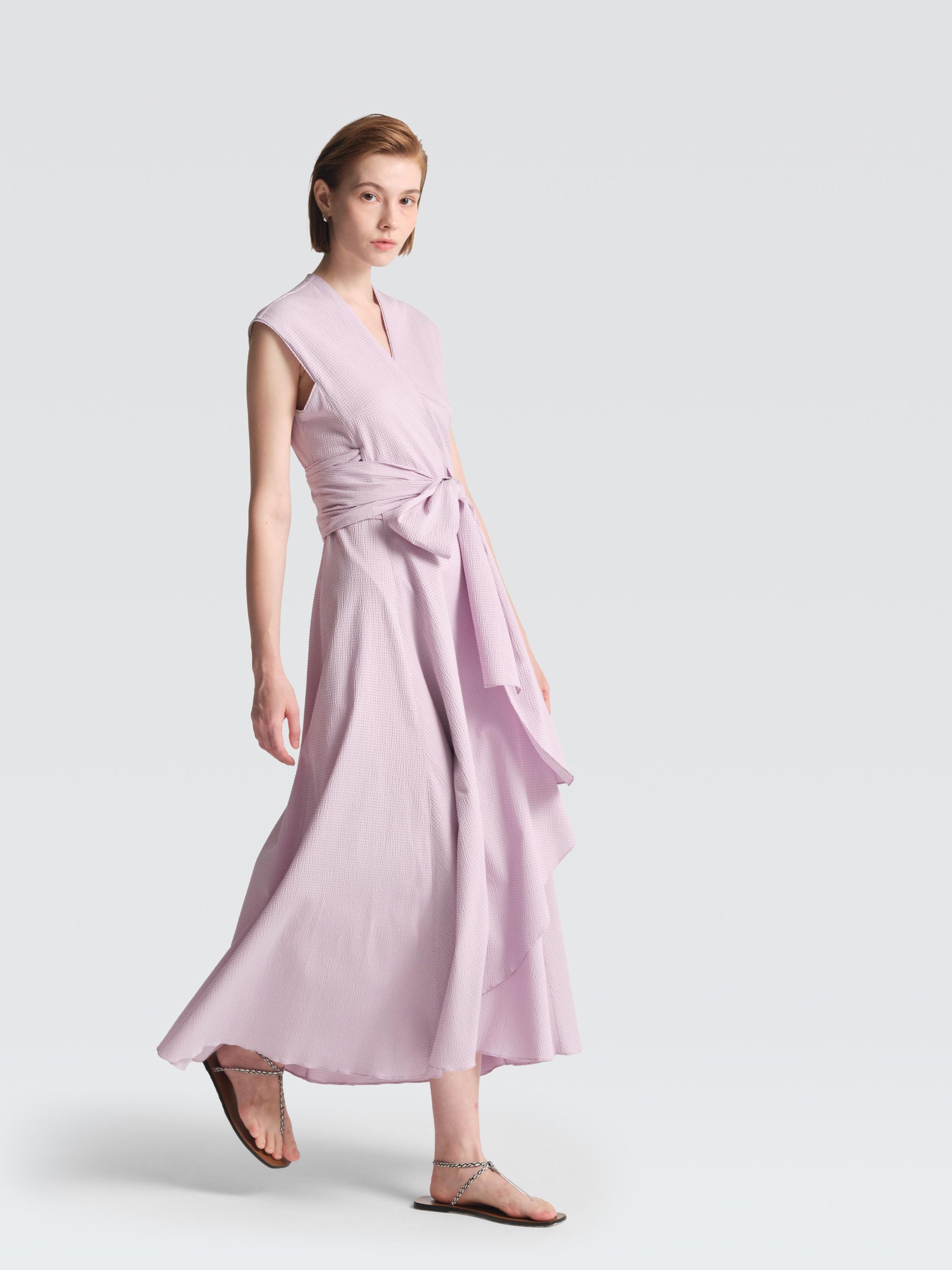 Seersucker Saunder Dress