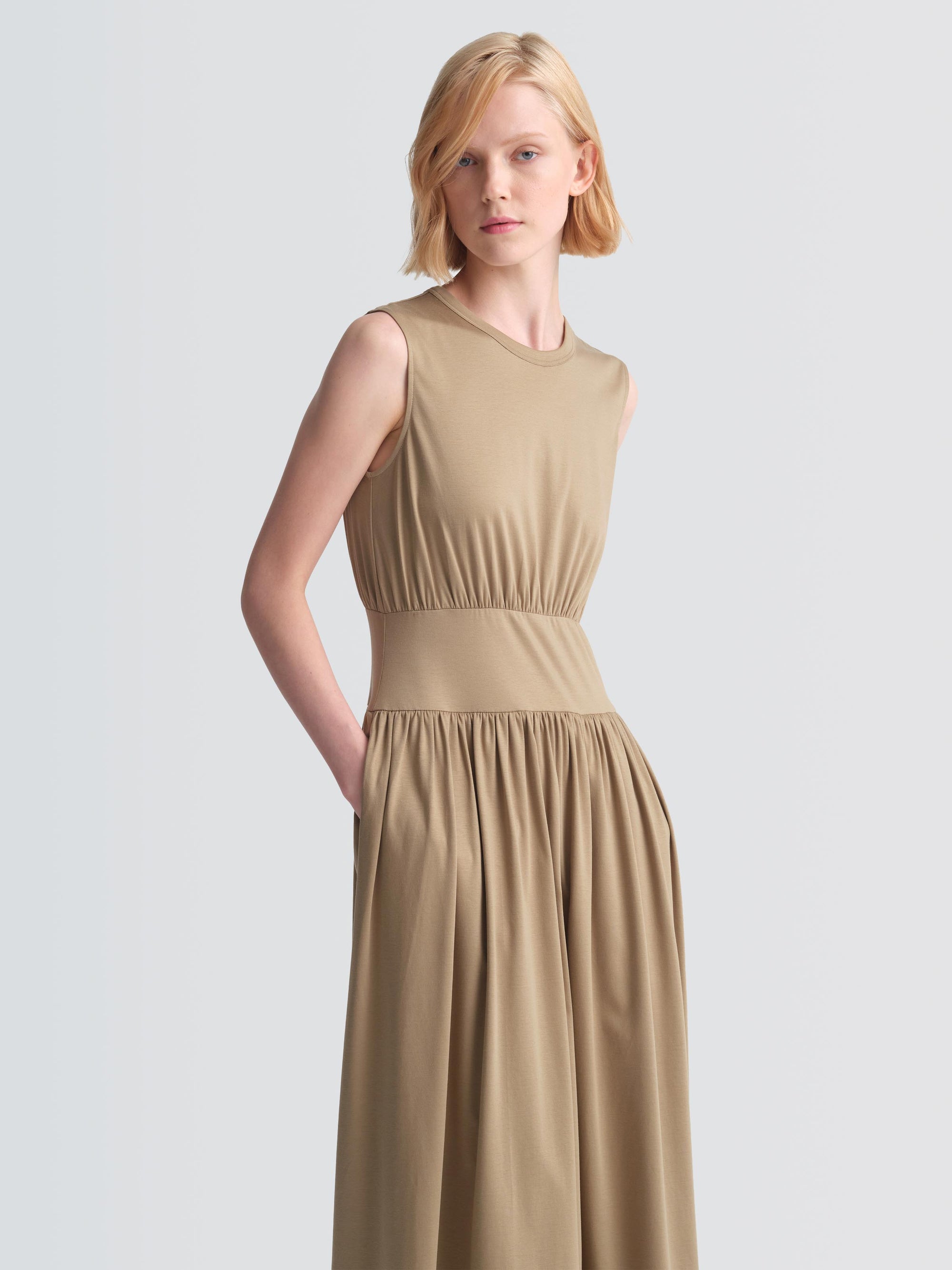 Cotton Jersey Inari Dress