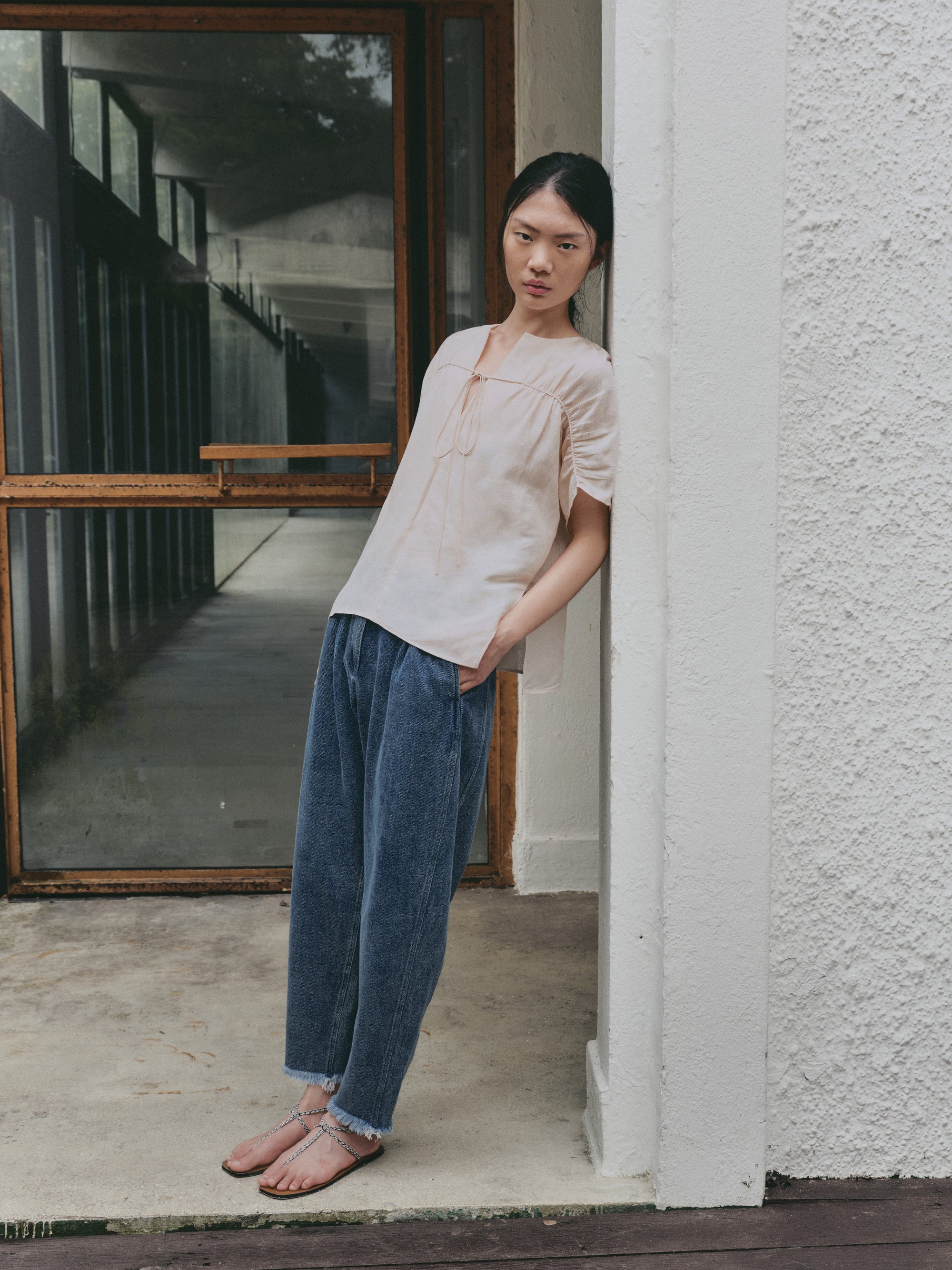 Cotton Linen Kinley Top