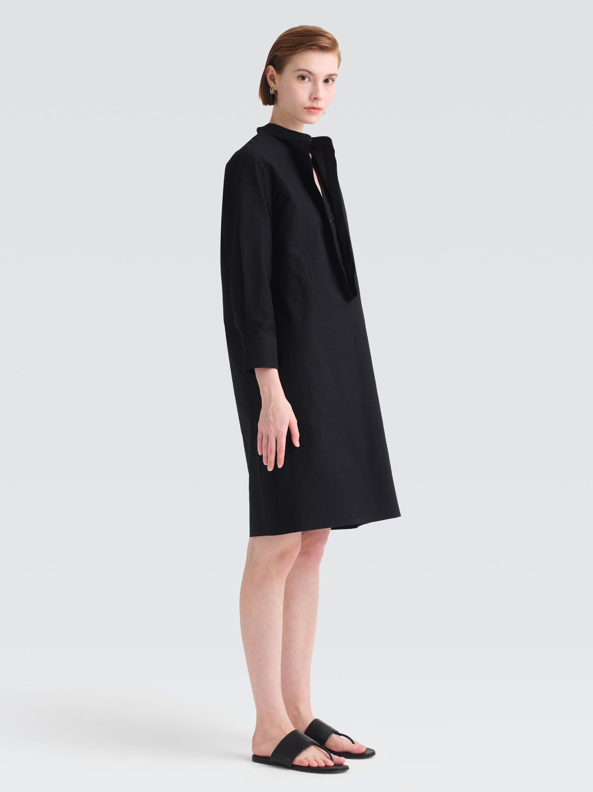 Seersucker Leona Dress