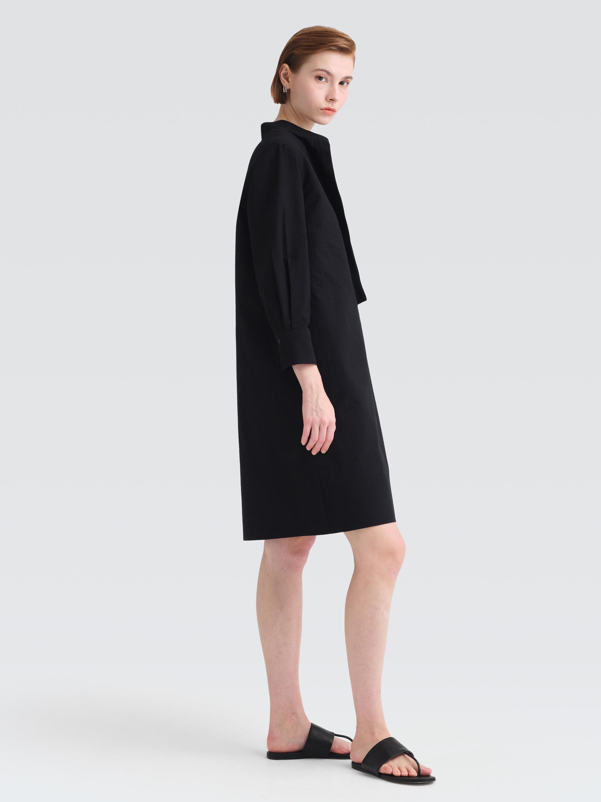 Seersucker Leona Dress