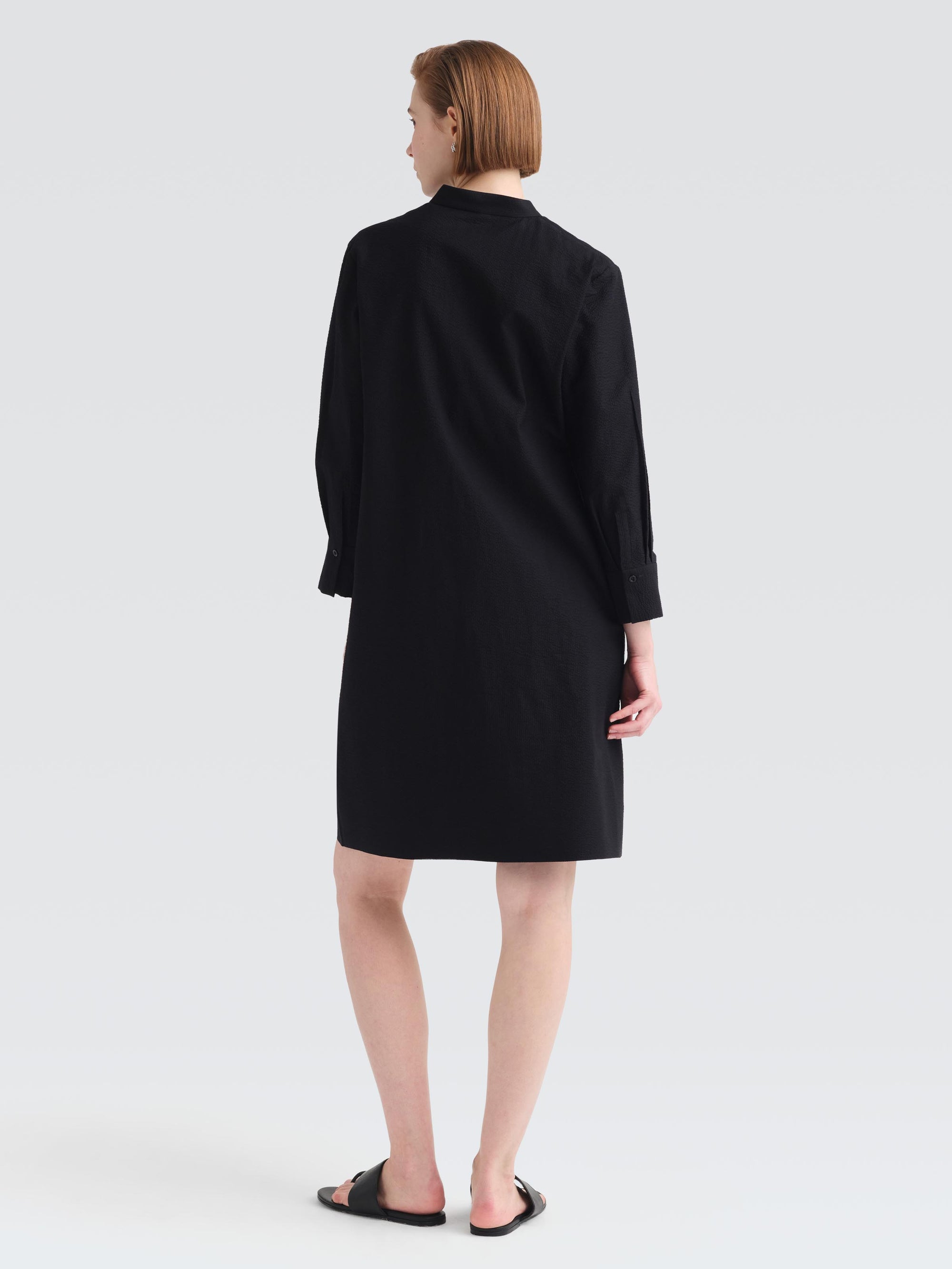 Seersucker Leona Dress