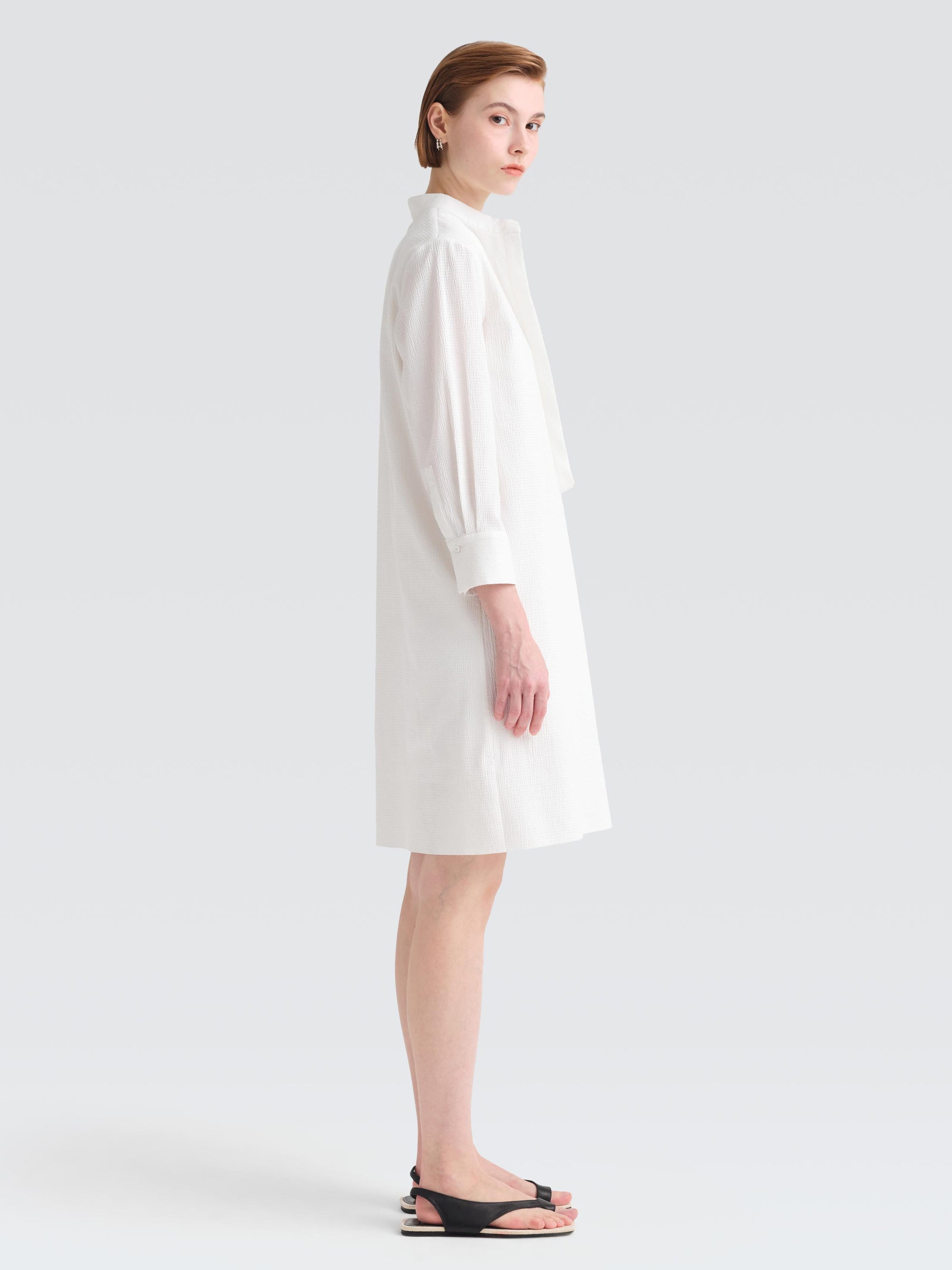 Seersucker Leona Dress