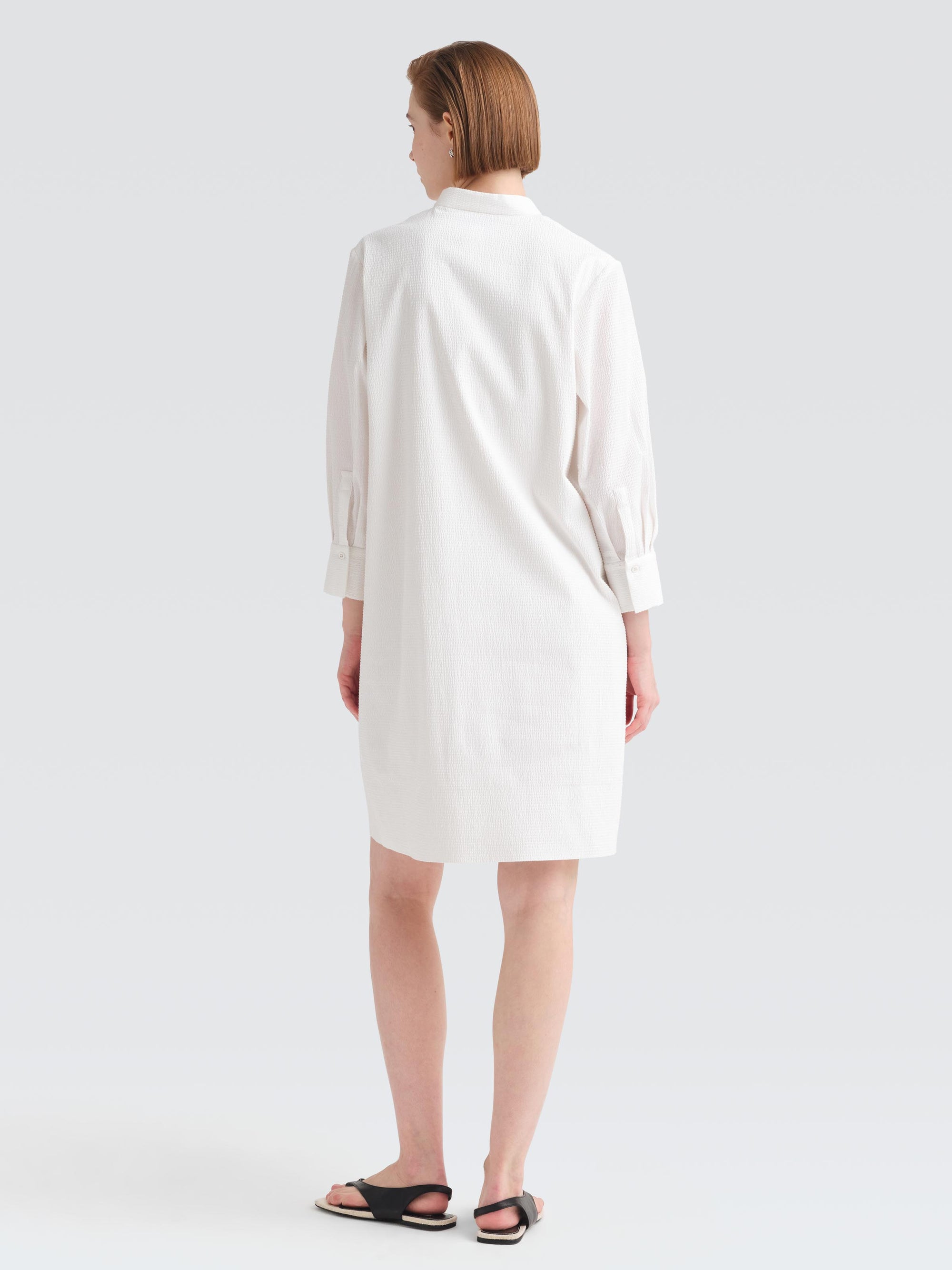 Seersucker Leona Dress