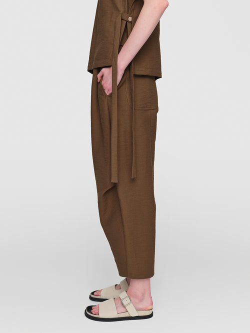 Cotton Linen Matteau Pants