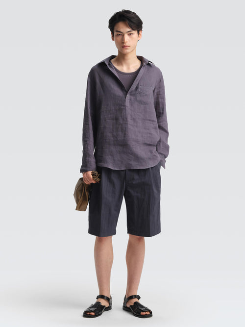 Cotton Galvan Shorts