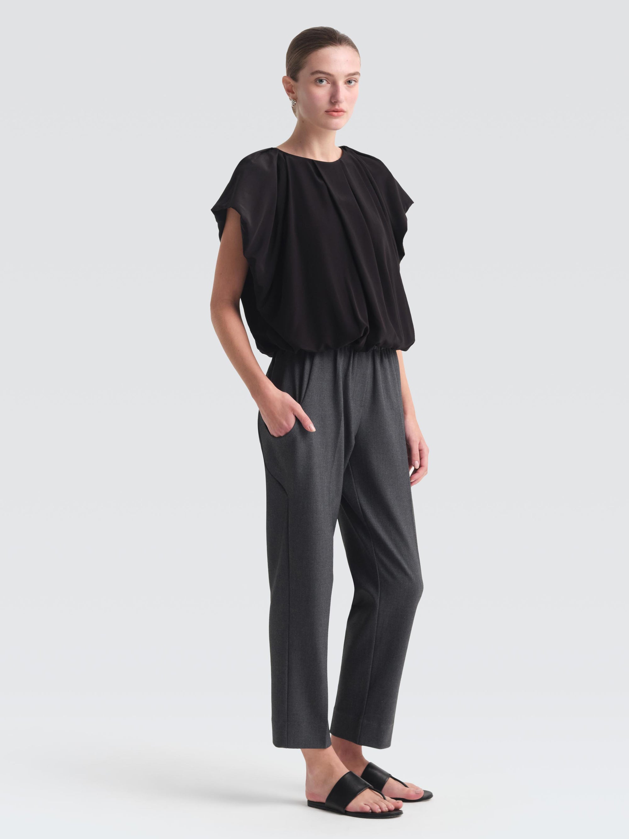 Crepe de Chine Fellini Top