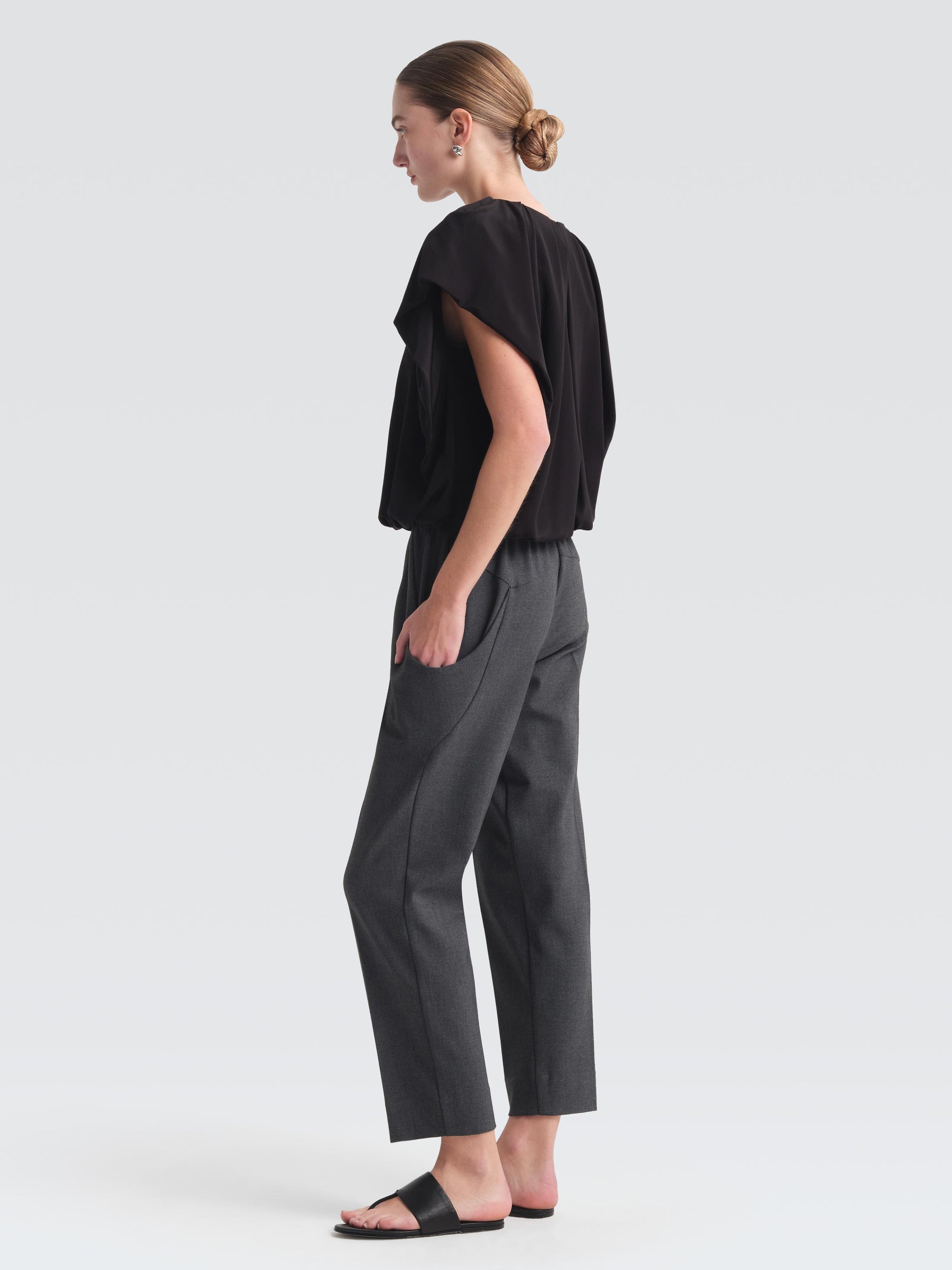 Crepe de Chine Fellini Top