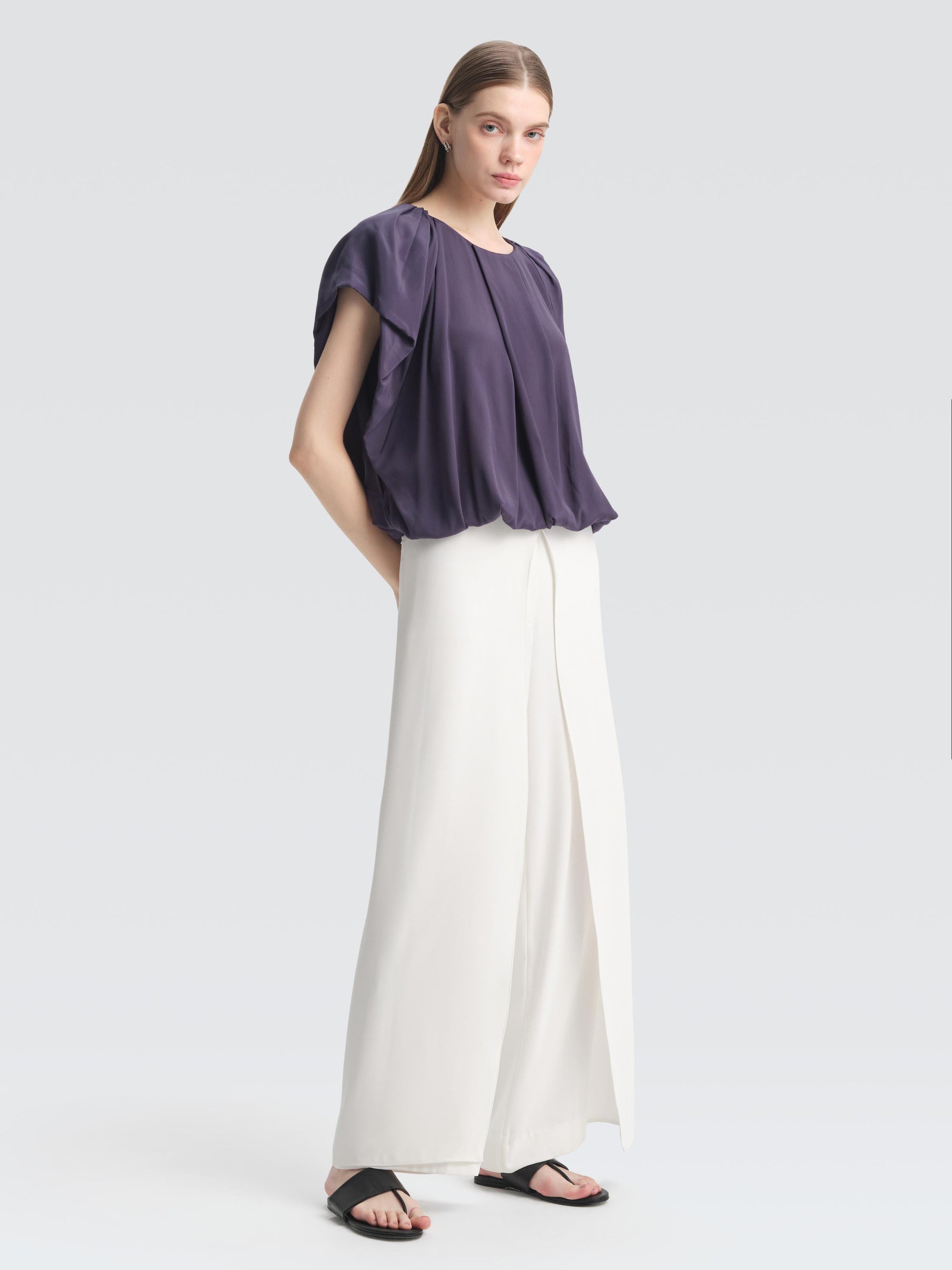 Crepe de Chine Fellini Top