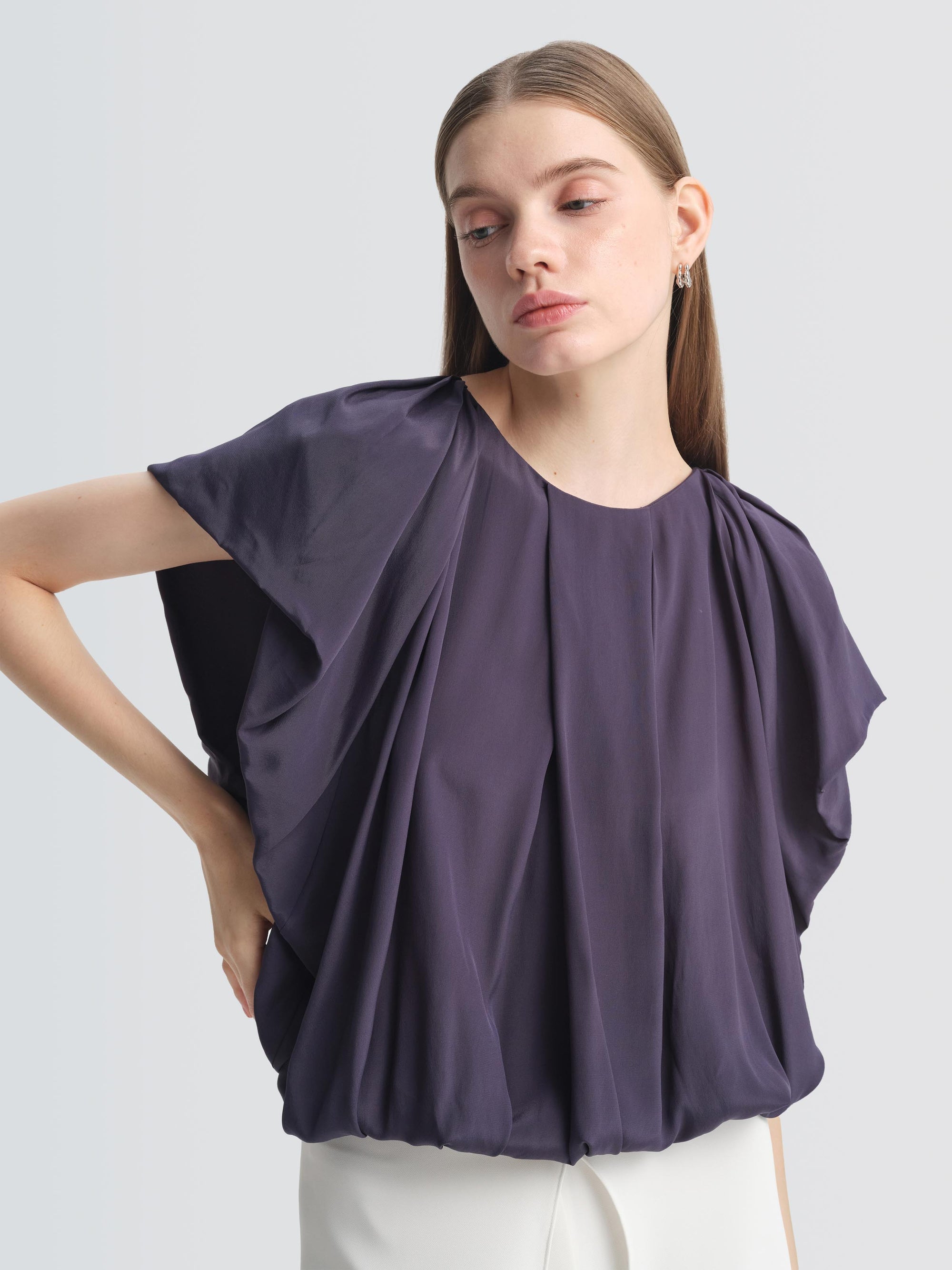 Crepe de Chine Fellini Top