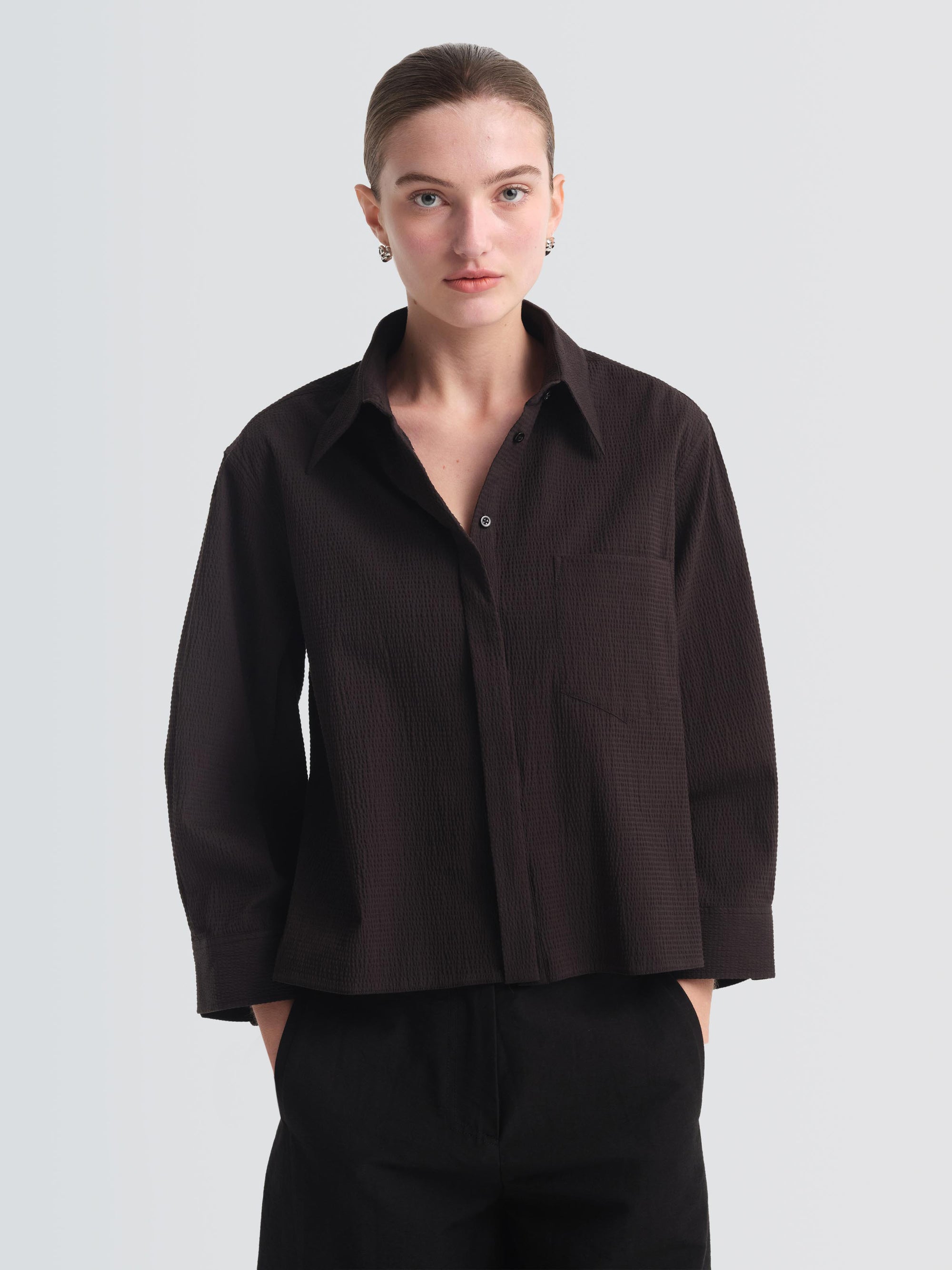 Seersucker Idler Shirt