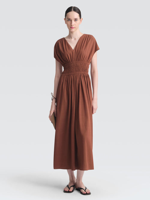 Cotton Rayon Stewart Dress