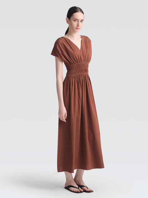Cotton Rayon Stewart Dress