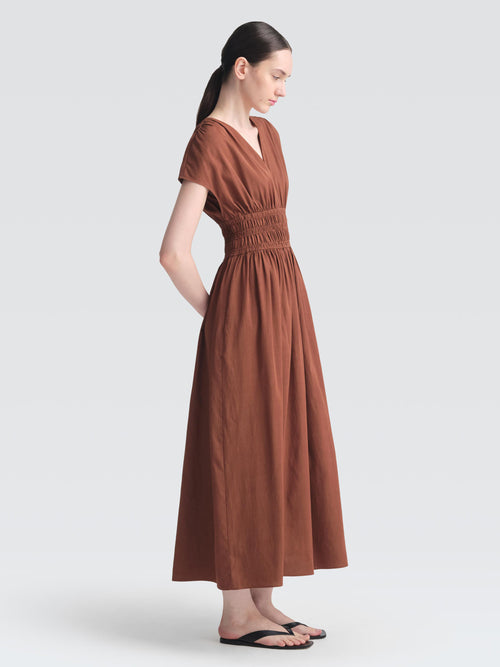 Cotton Rayon Stewart Dress