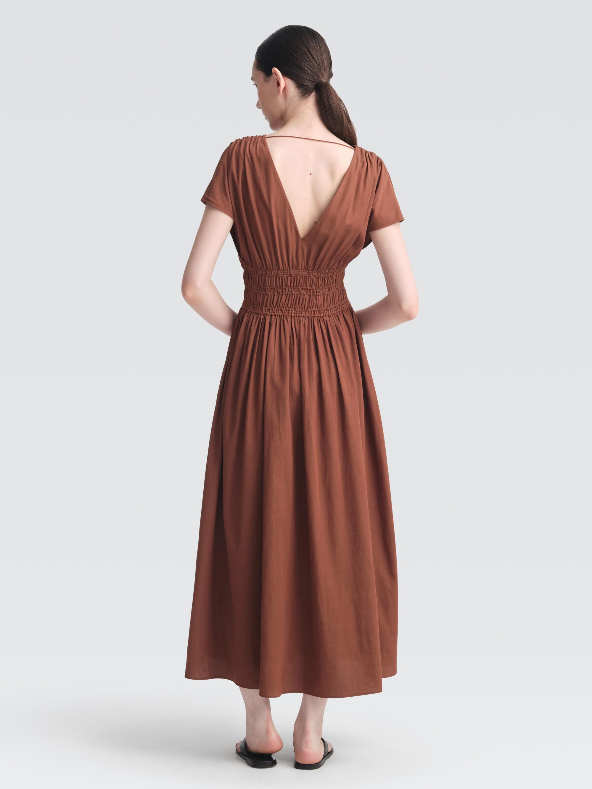 Cotton Rayon Stewart Dress