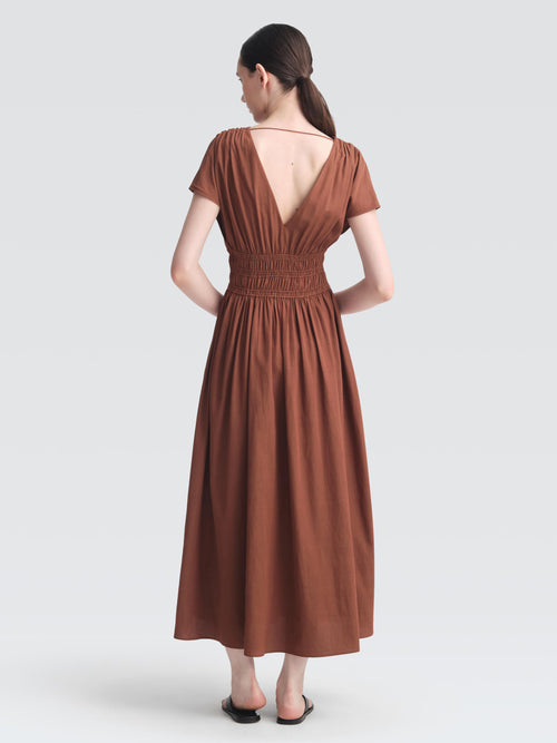Cotton Rayon Stewart Dress