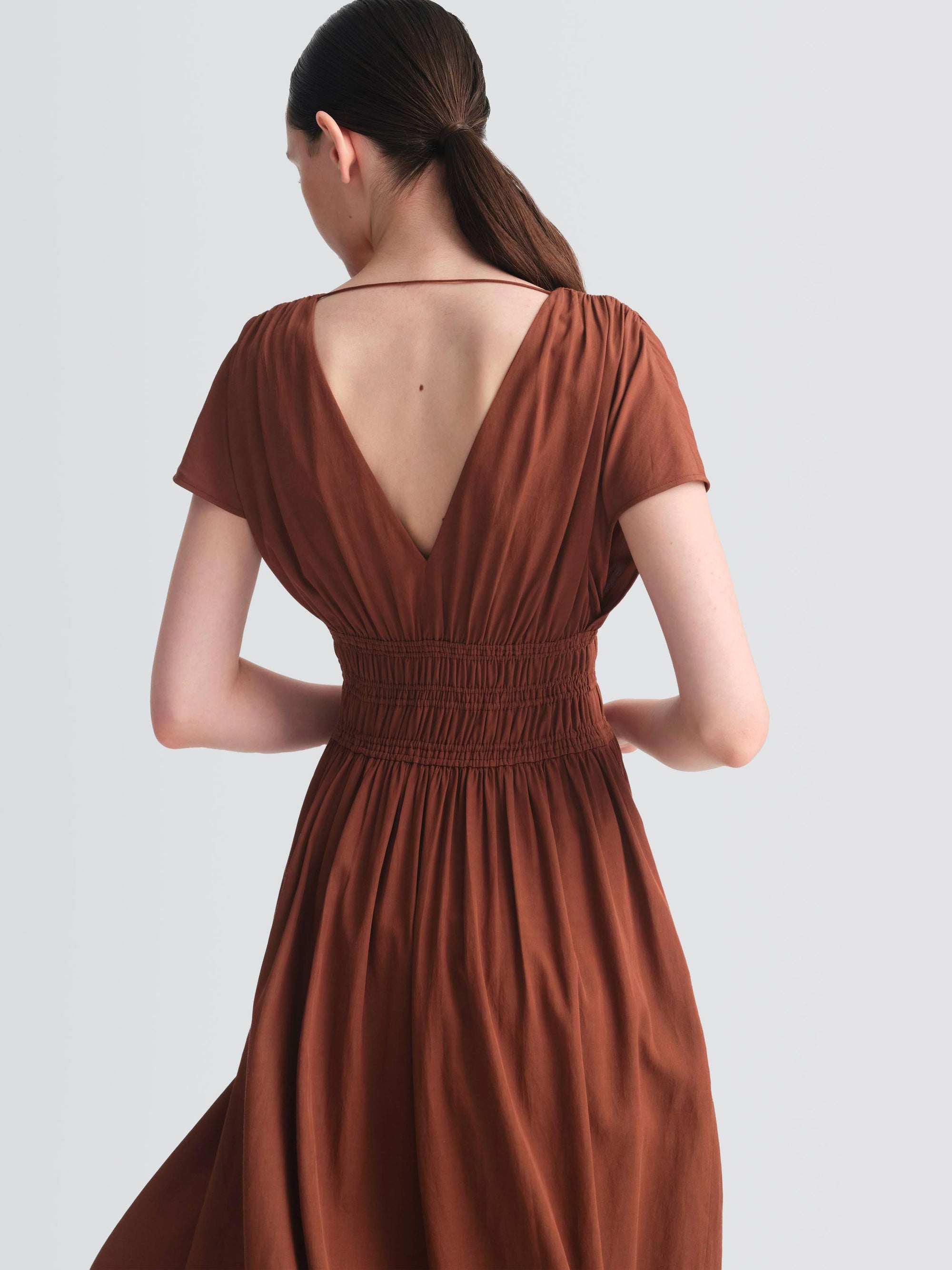 Cotton Rayon Stewart Dress