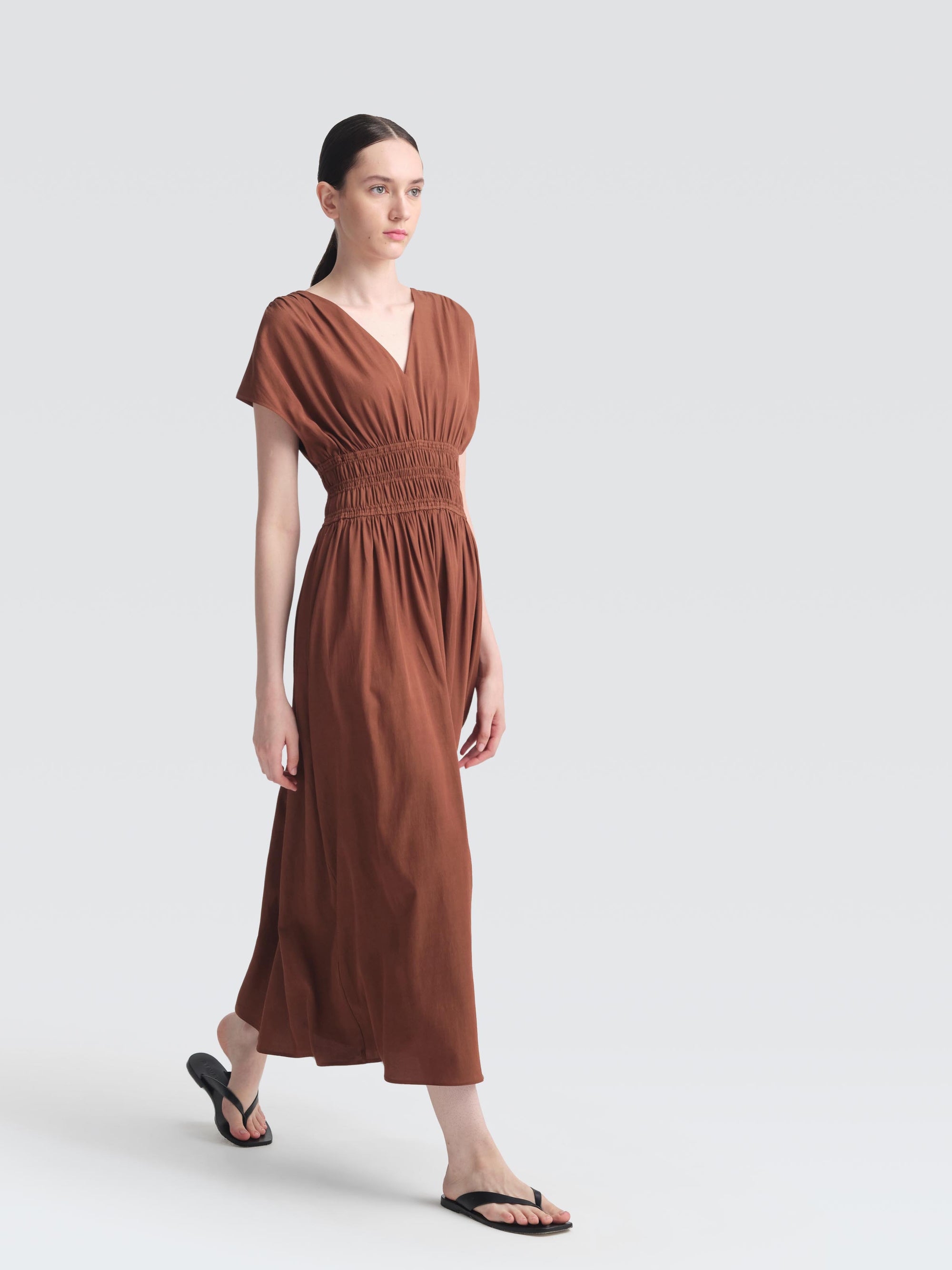 Cotton Rayon Stewart Dress