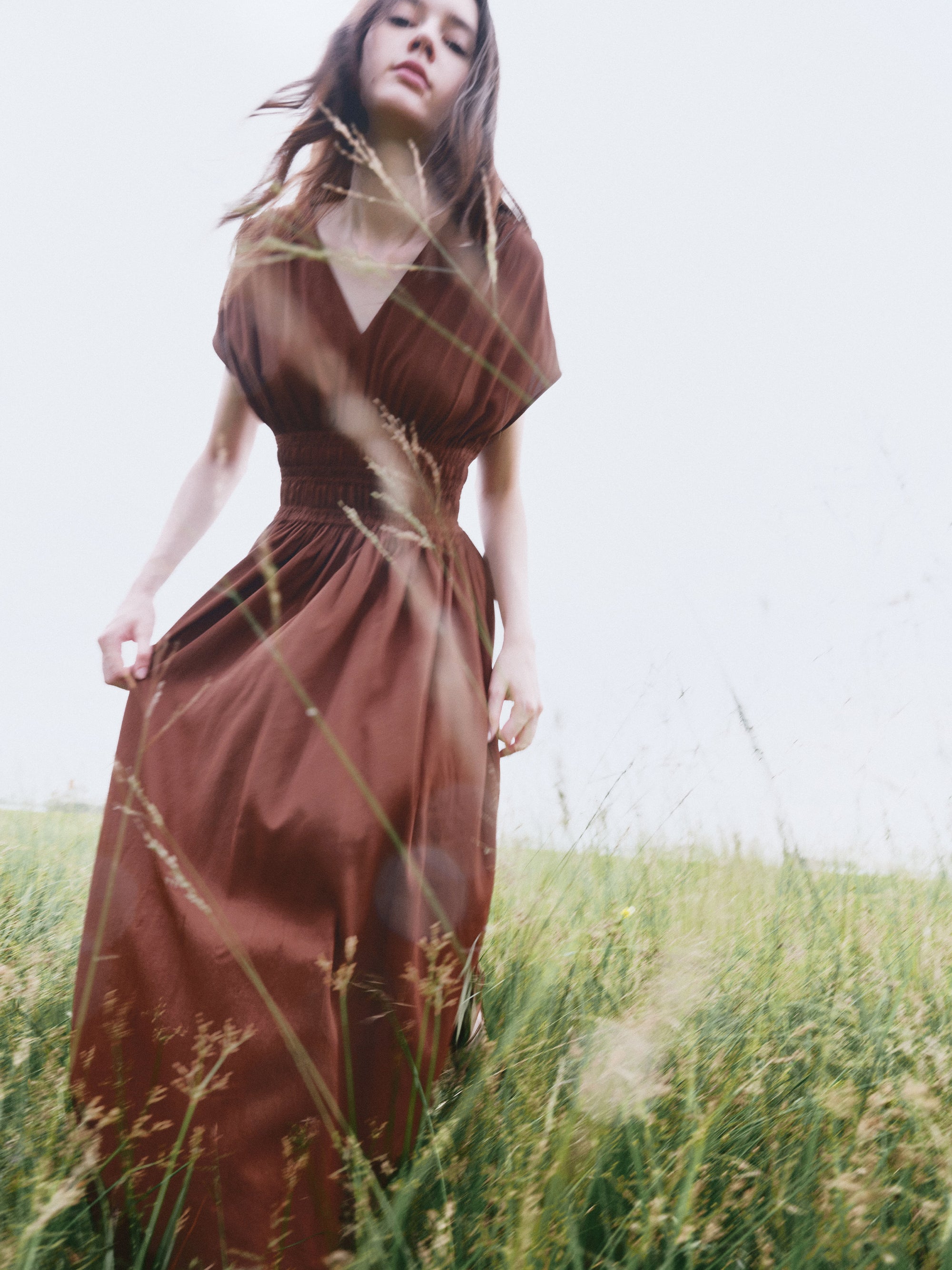 Cotton Rayon Stewart Dress
