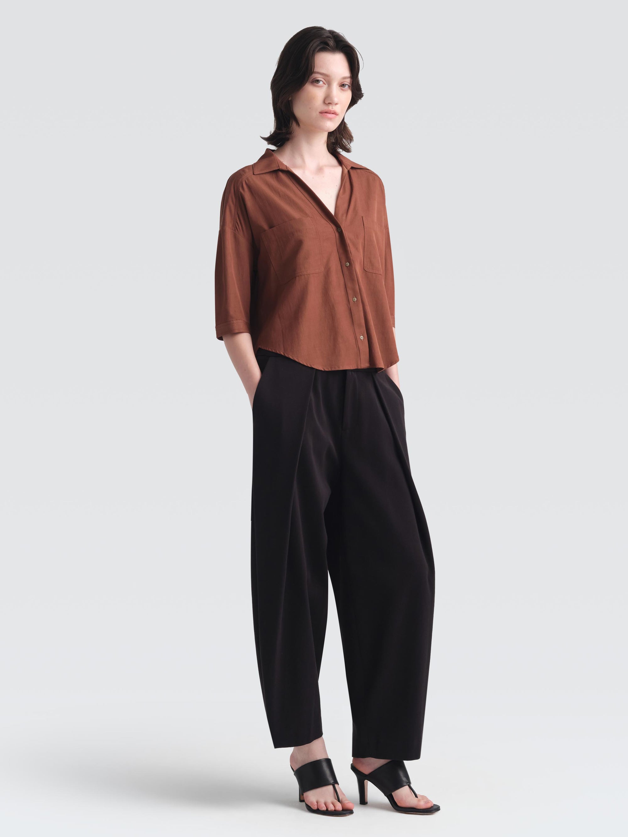Cotton Rayon Raschelle Shirt