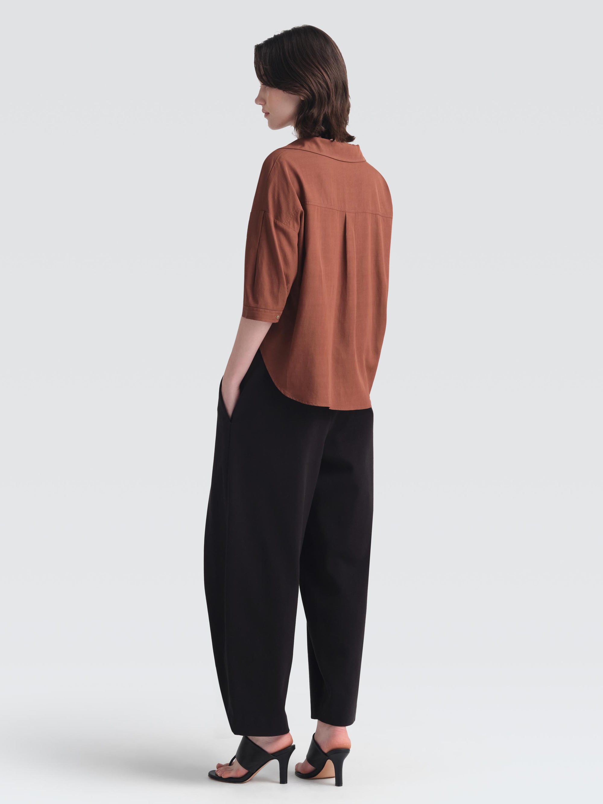 Cotton Rayon Raschelle Shirt