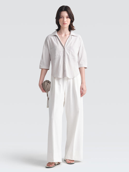 Cotton Rayon Raschelle Shirt