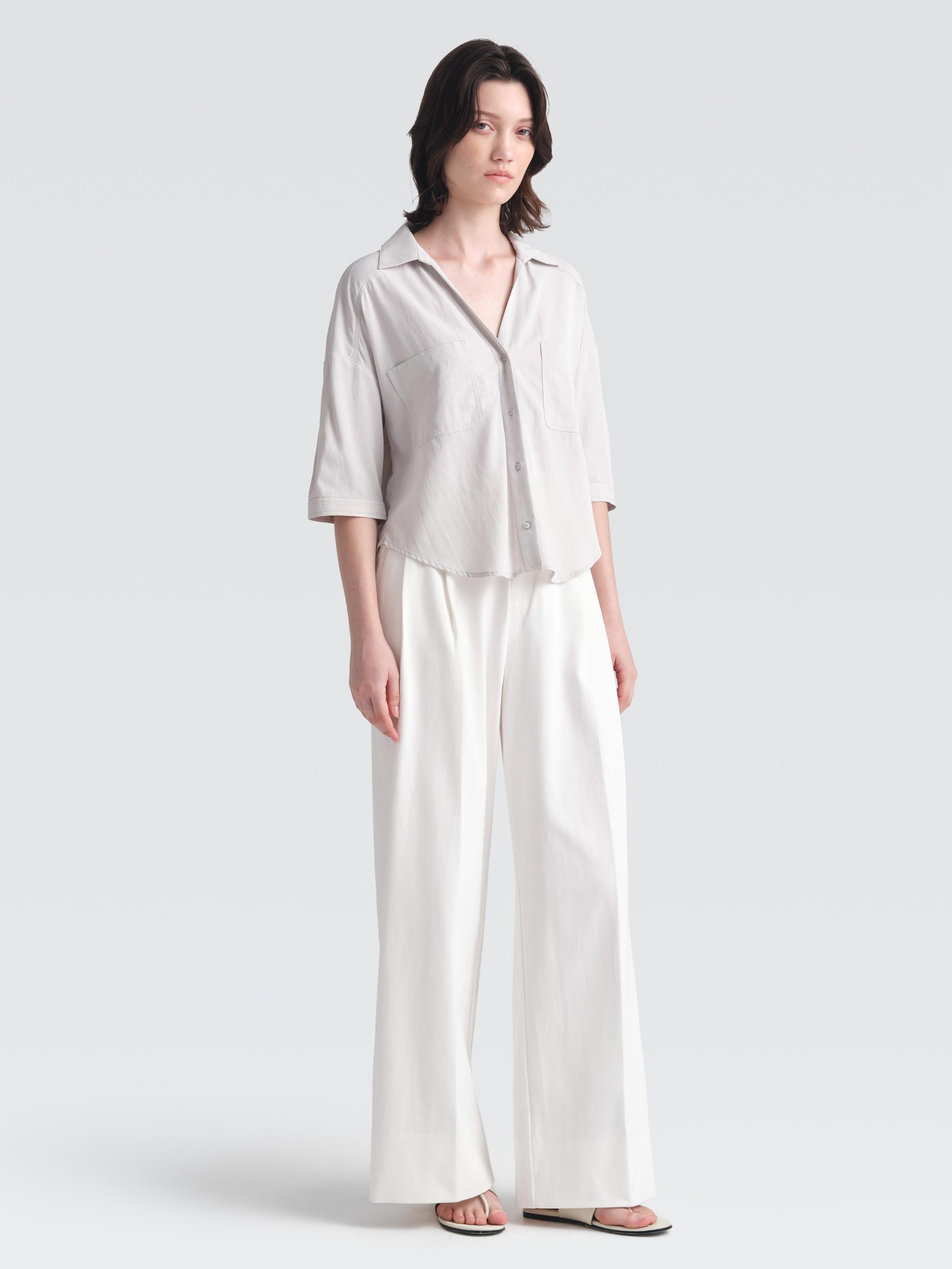 Cotton Rayon Raschelle Shirt