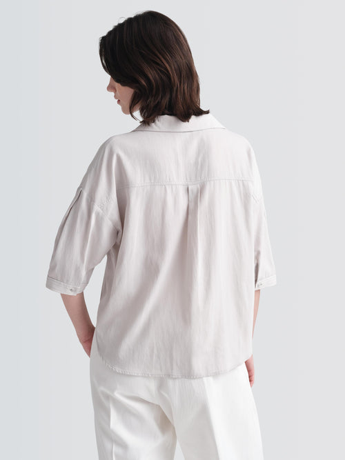 Cotton Rayon Raschelle Shirt