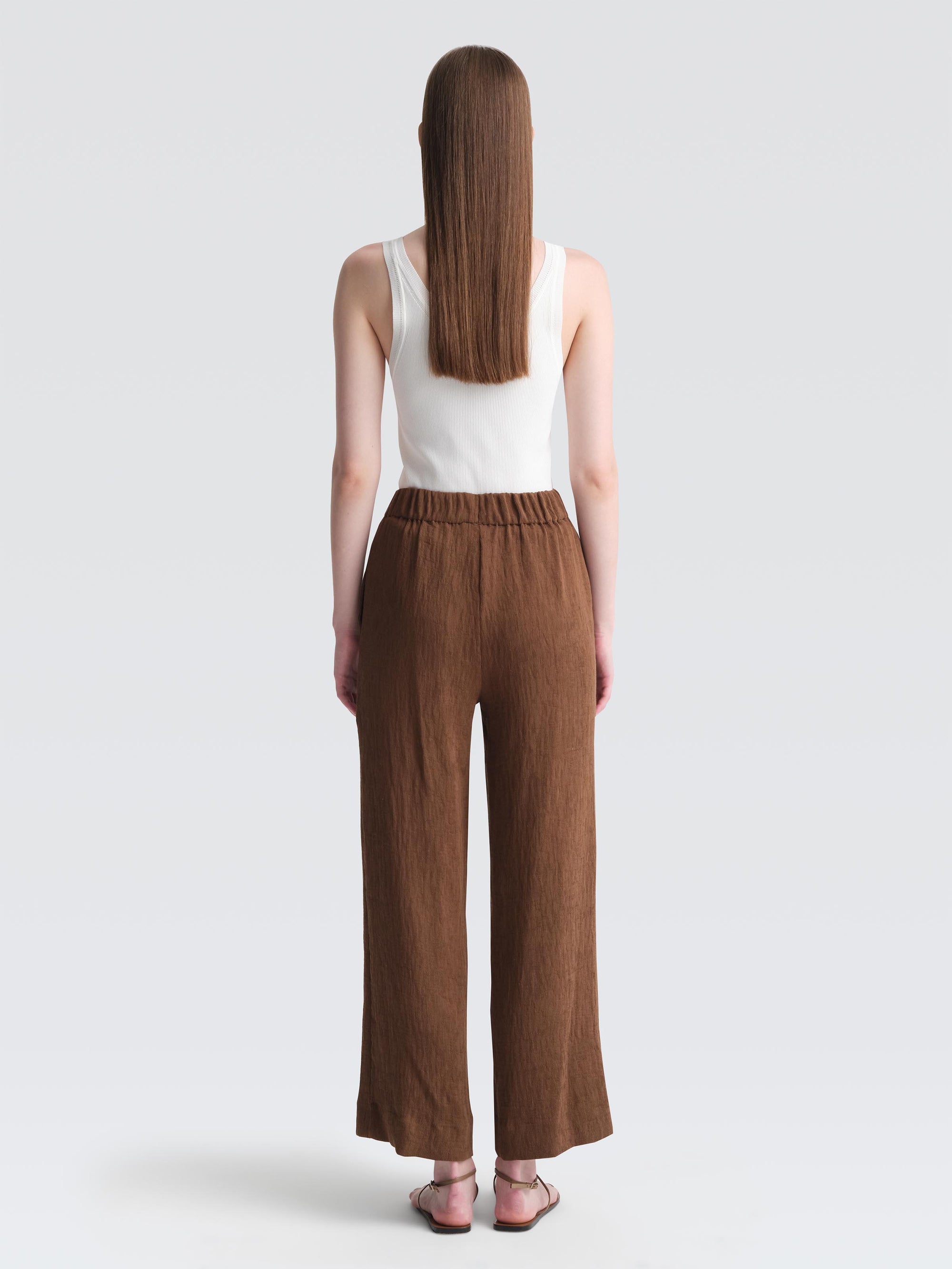 Crepe Plisse Telia Pants