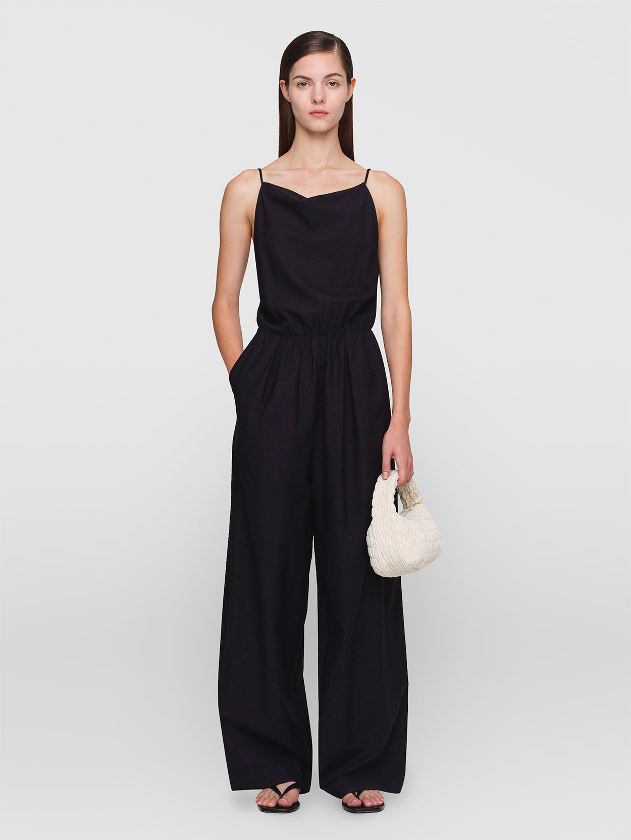 Seersucker Britannia Jumpsuit