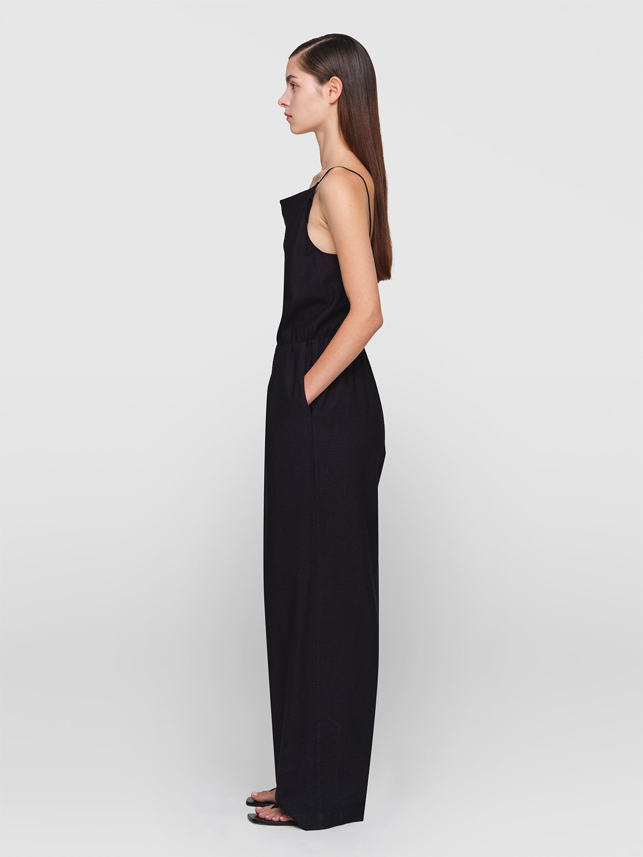 Seersucker Britannia Jumpsuit