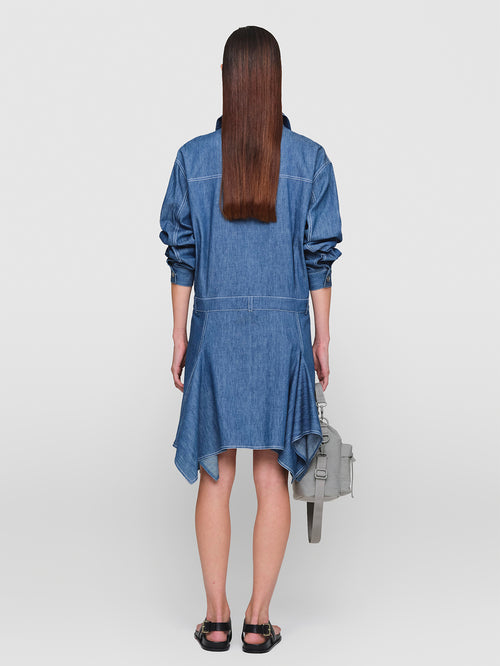 Linen Denim Janet Dress