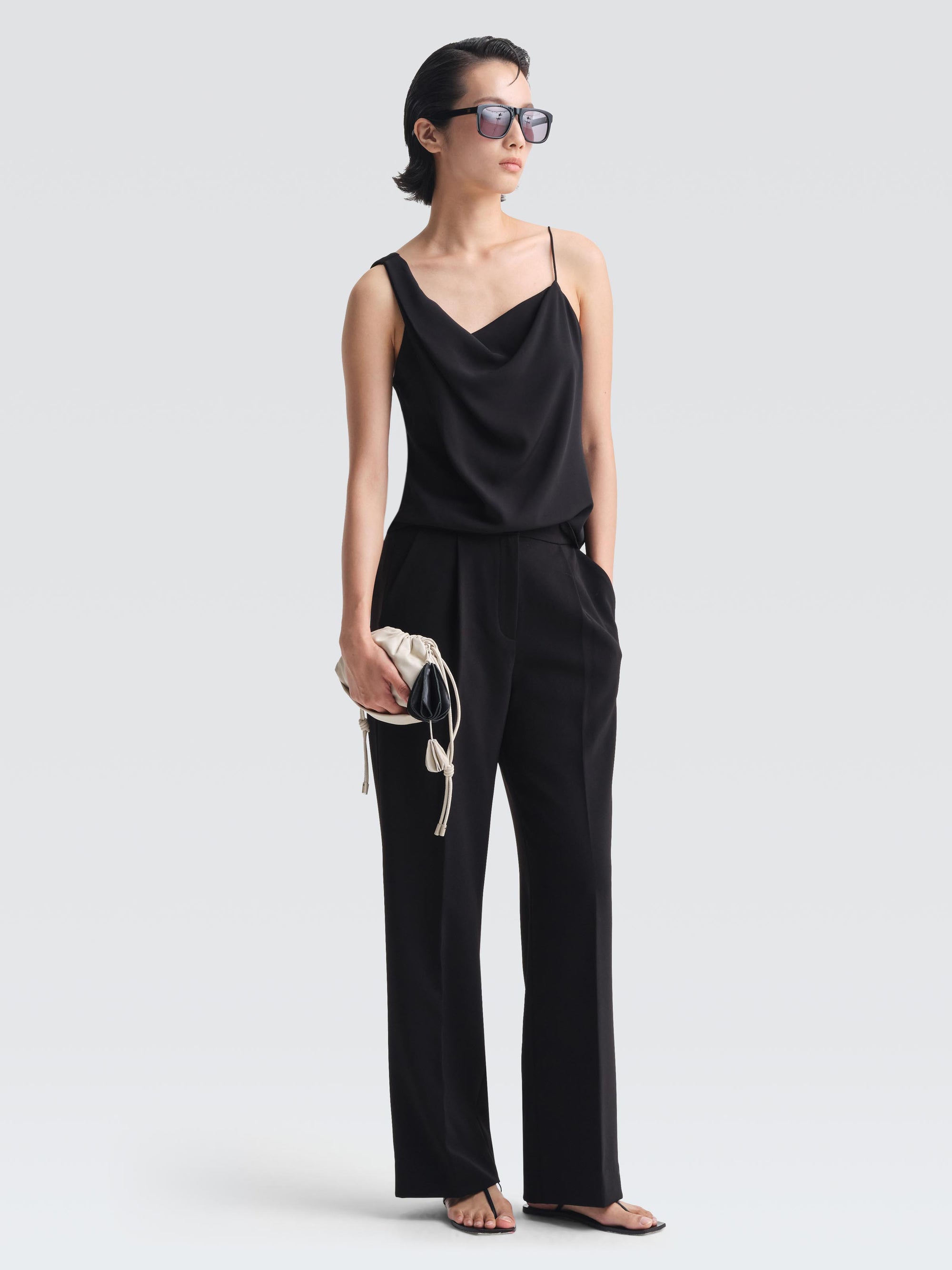 Tri Acetate Iris Top