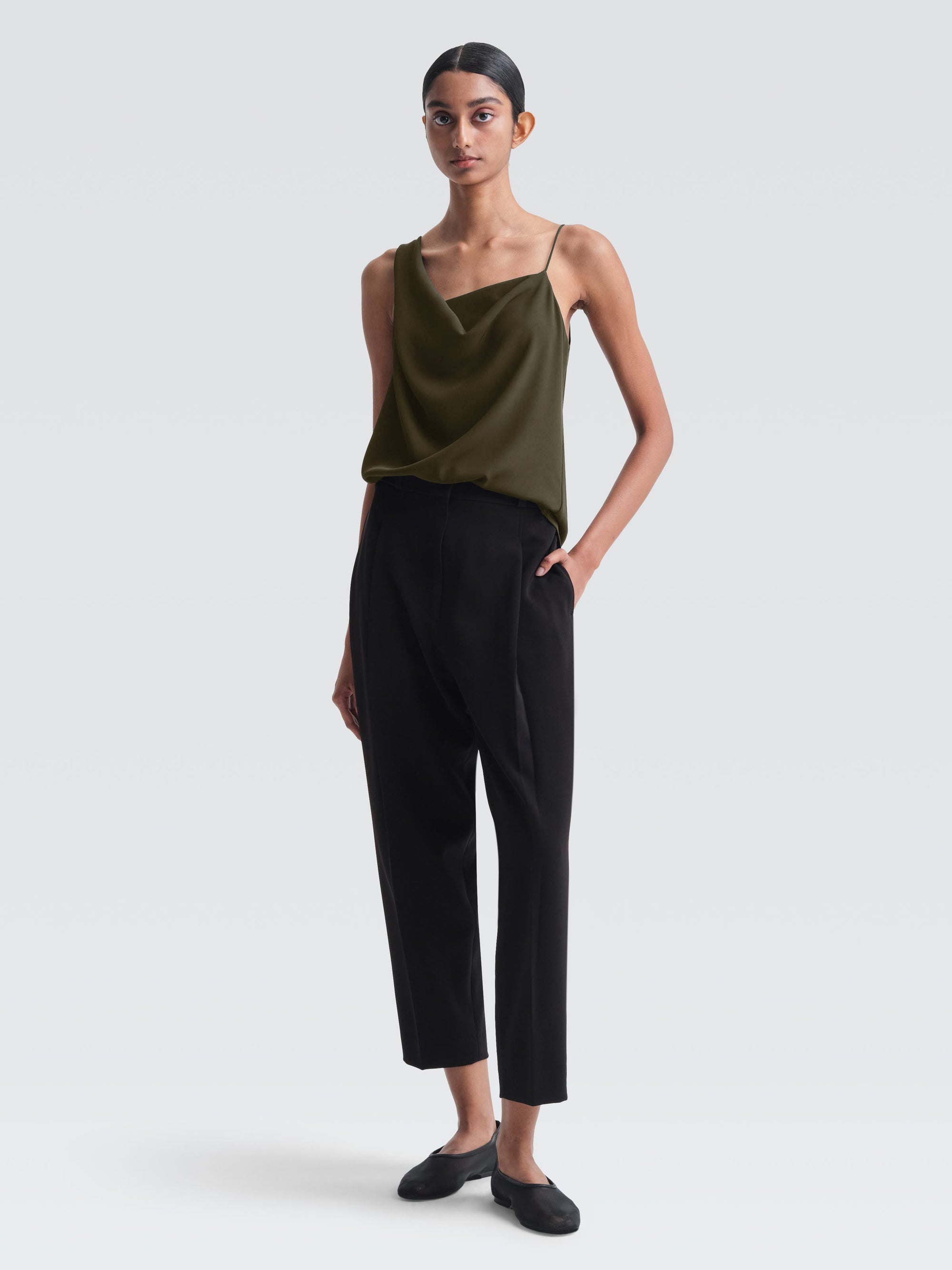 Tri Acetate Iris Top