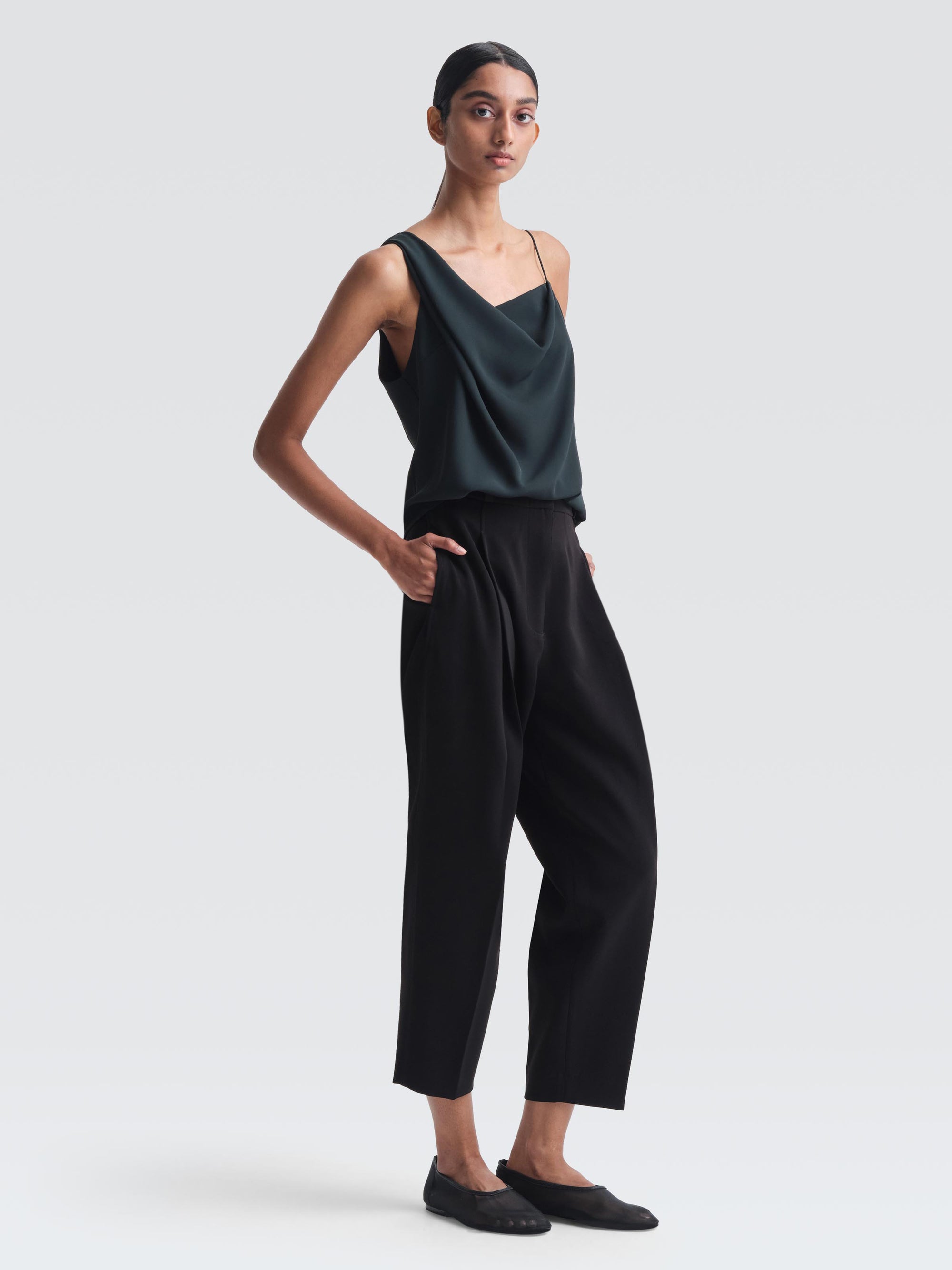 Tri Acetate Iris Top