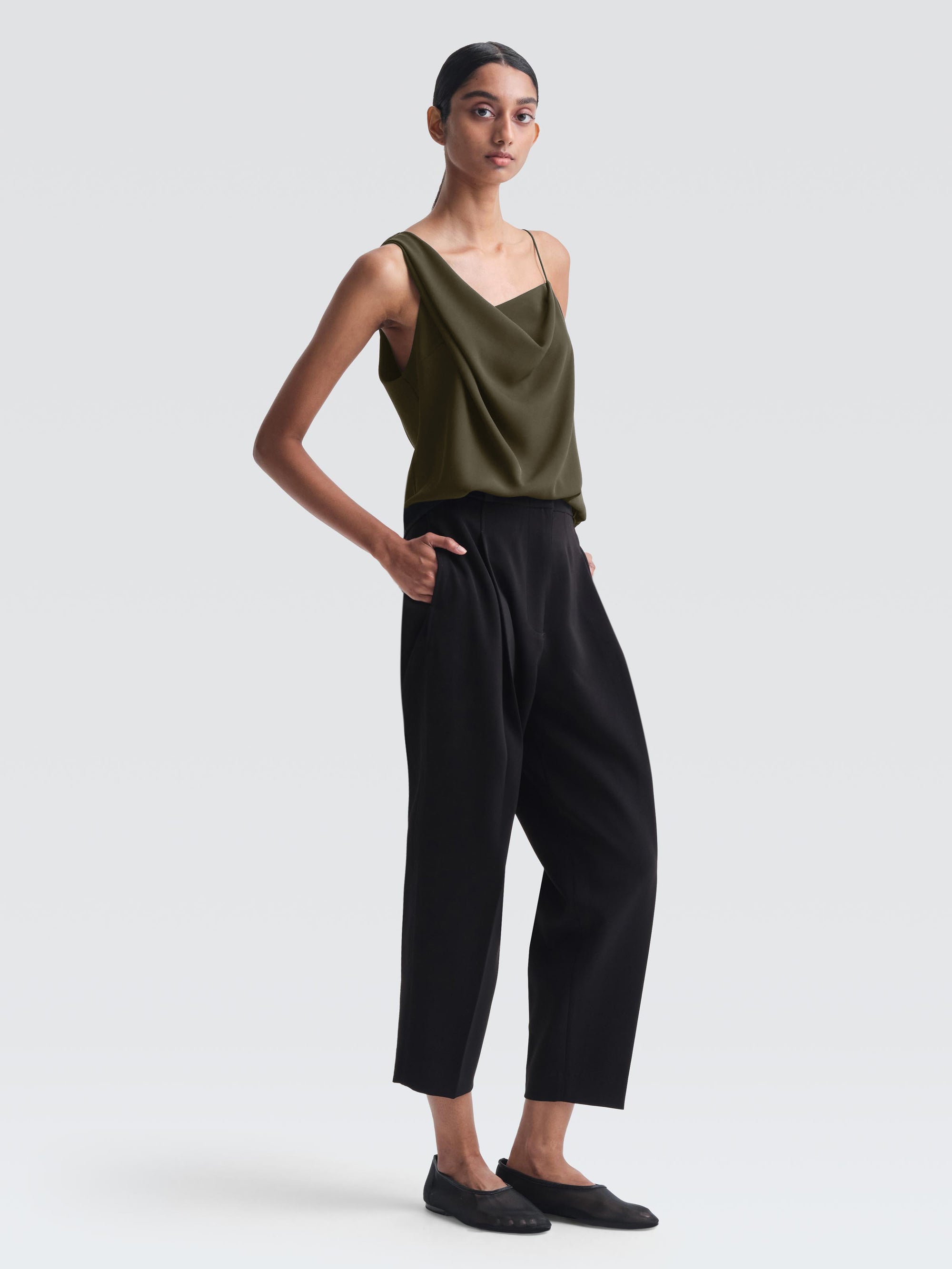Tri Acetate Iris Top