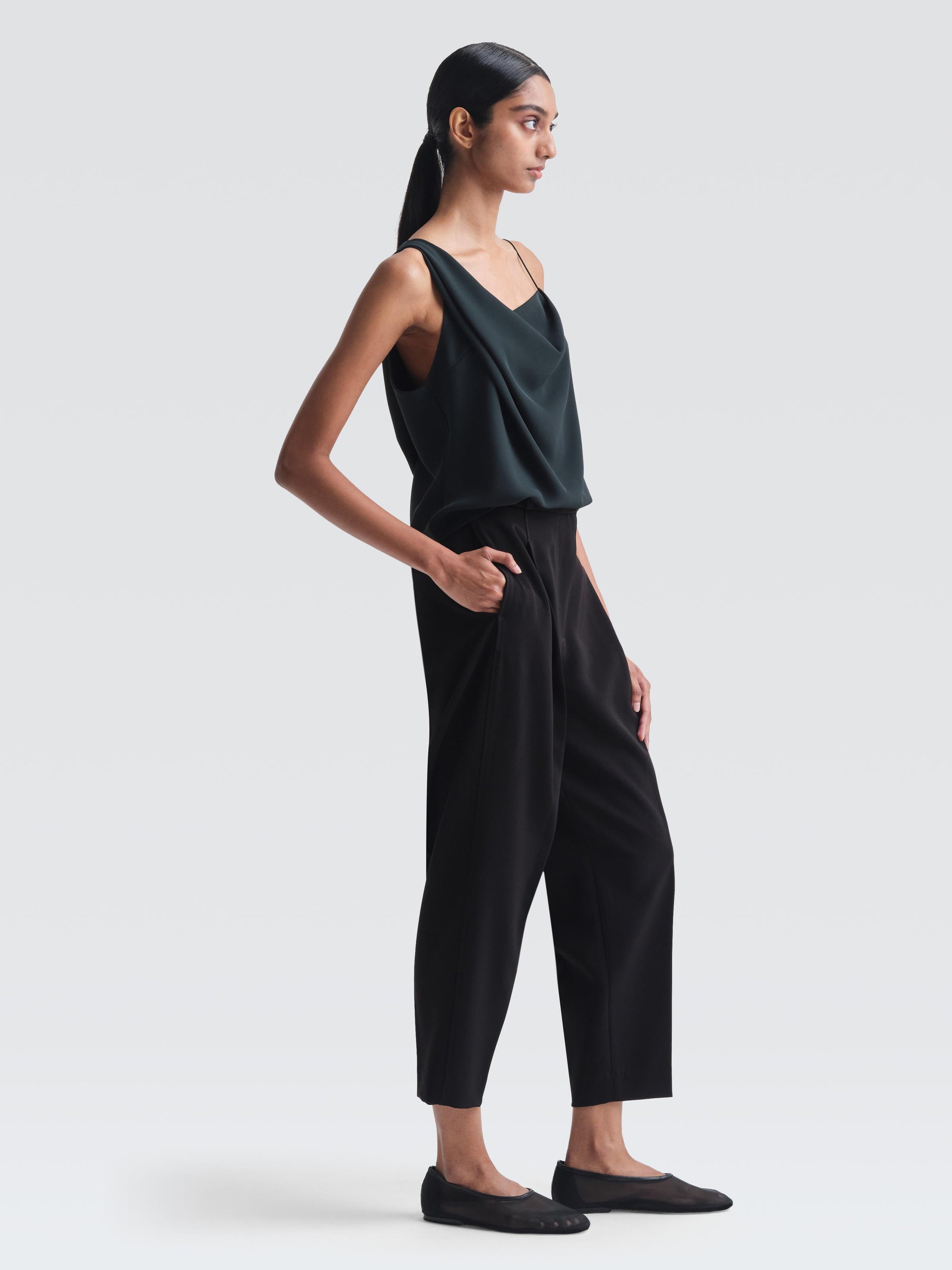 Tri Acetate Iris Top
