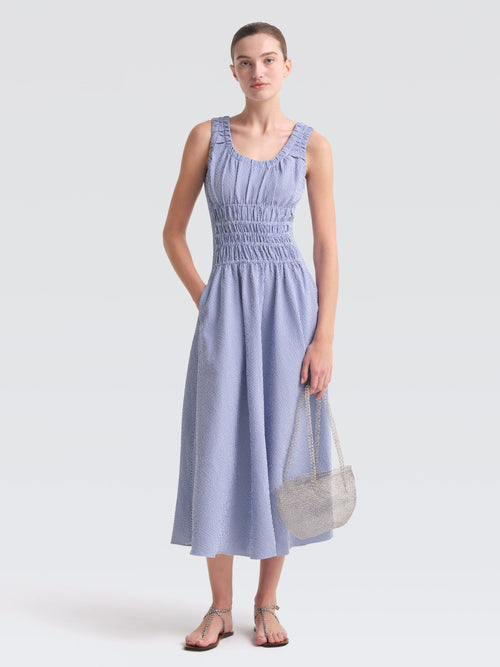 Seersucker Annabelle Dress