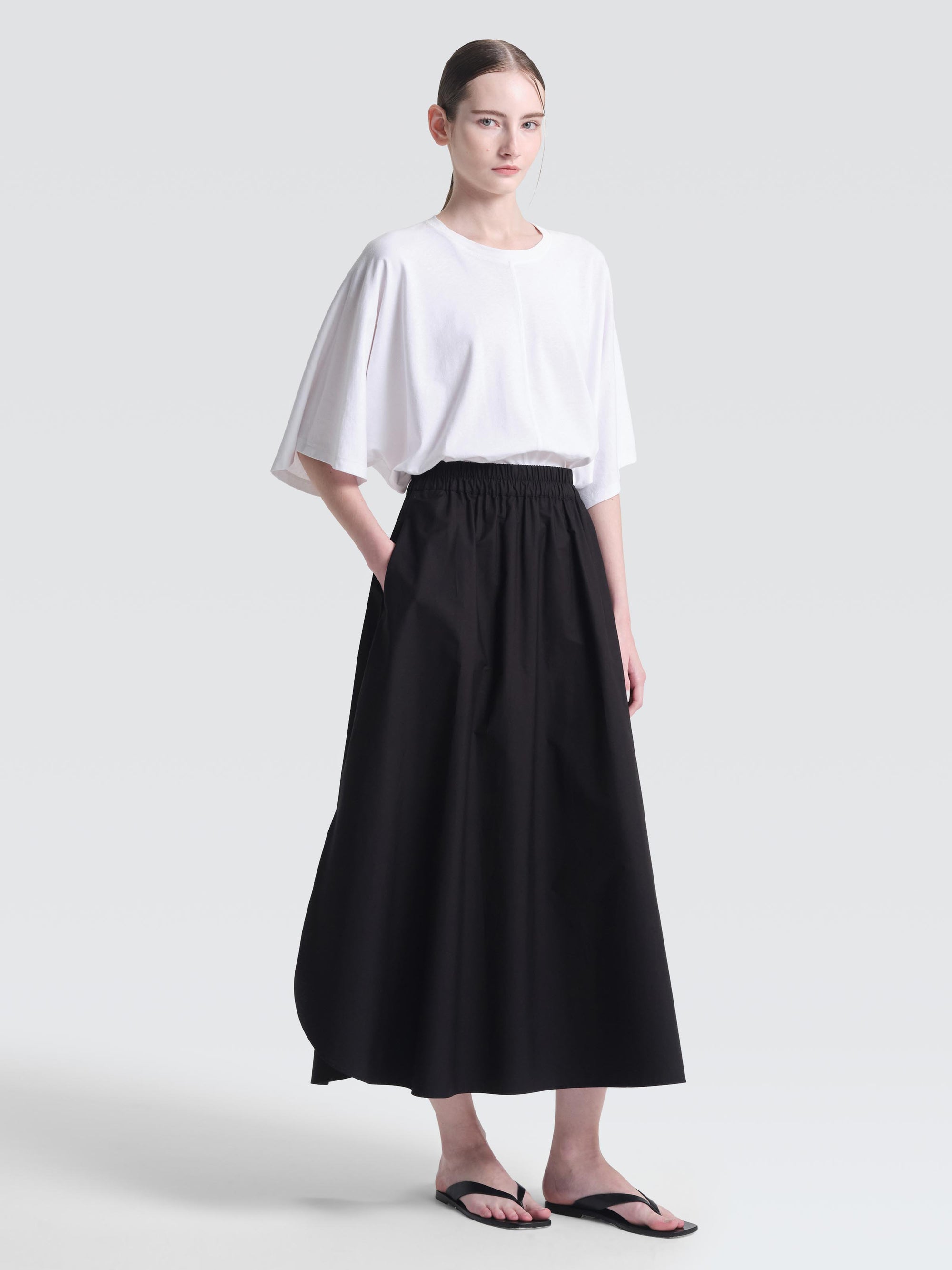 Paper Poplin Arcay Skirt