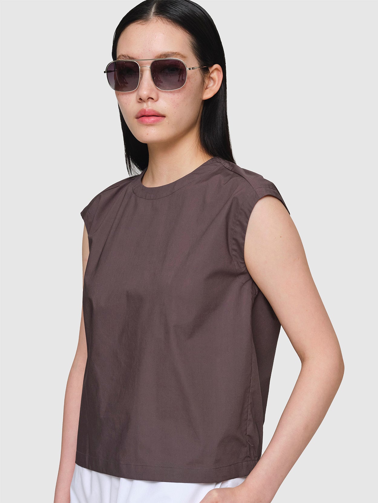 Cotton HD Poplin Agni Top