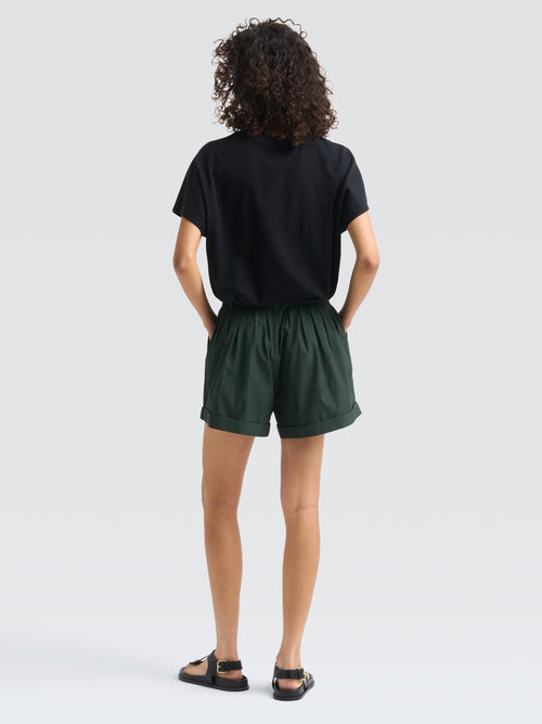 Cotton Gabardine Sophie Shorts