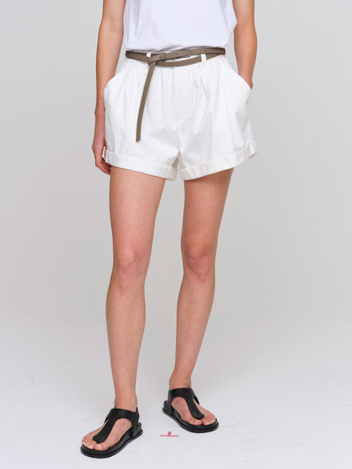 Cotton Twill Sophie Shorts